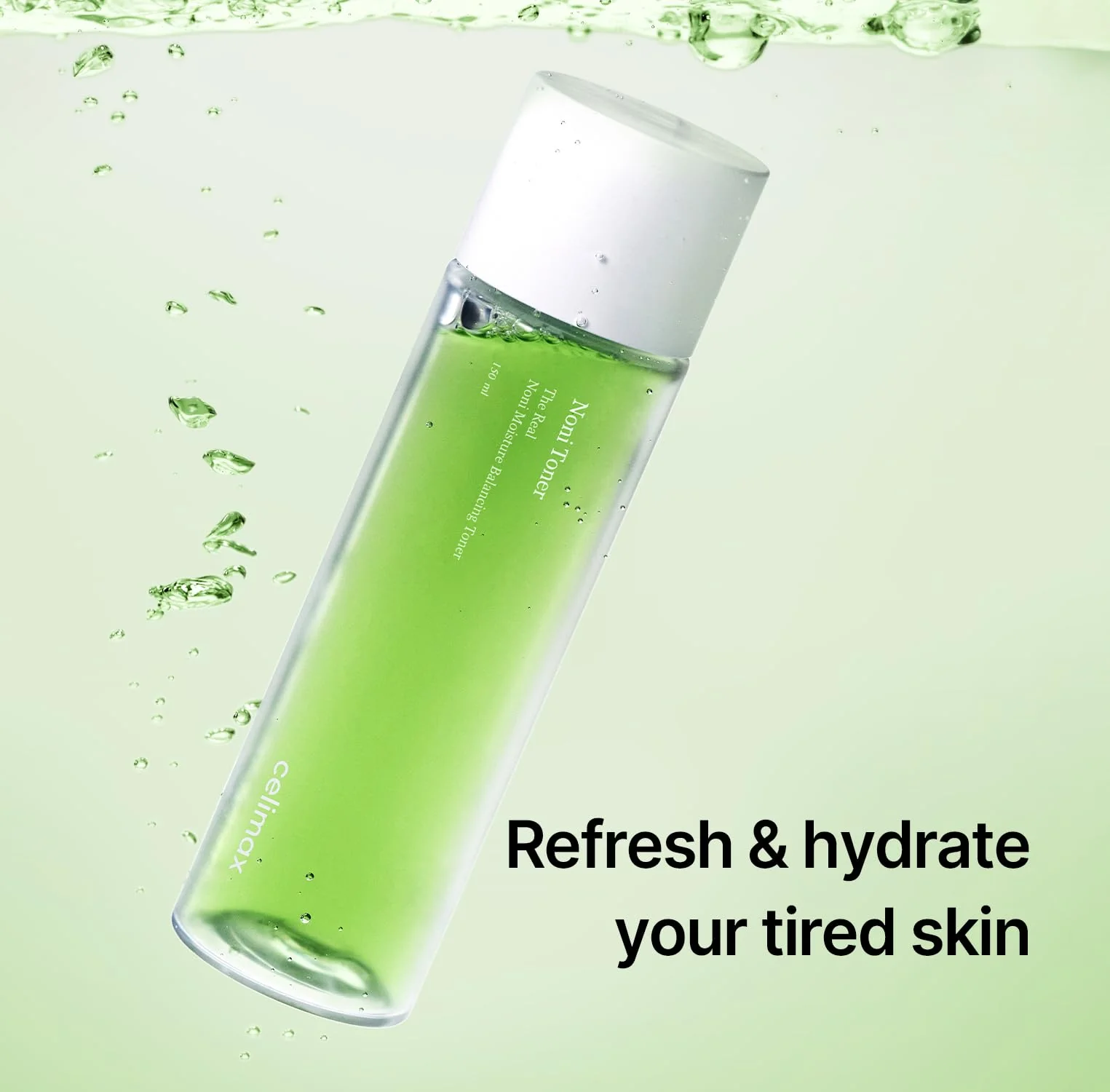 celimax Noni Moisture Balancing Toner | with Noni Extract, Facial Astringent, Hydrating, Exfoliating, for Sensitive Dry Skin, Fine Lines, Korean Skincare, 150ml - Image 4