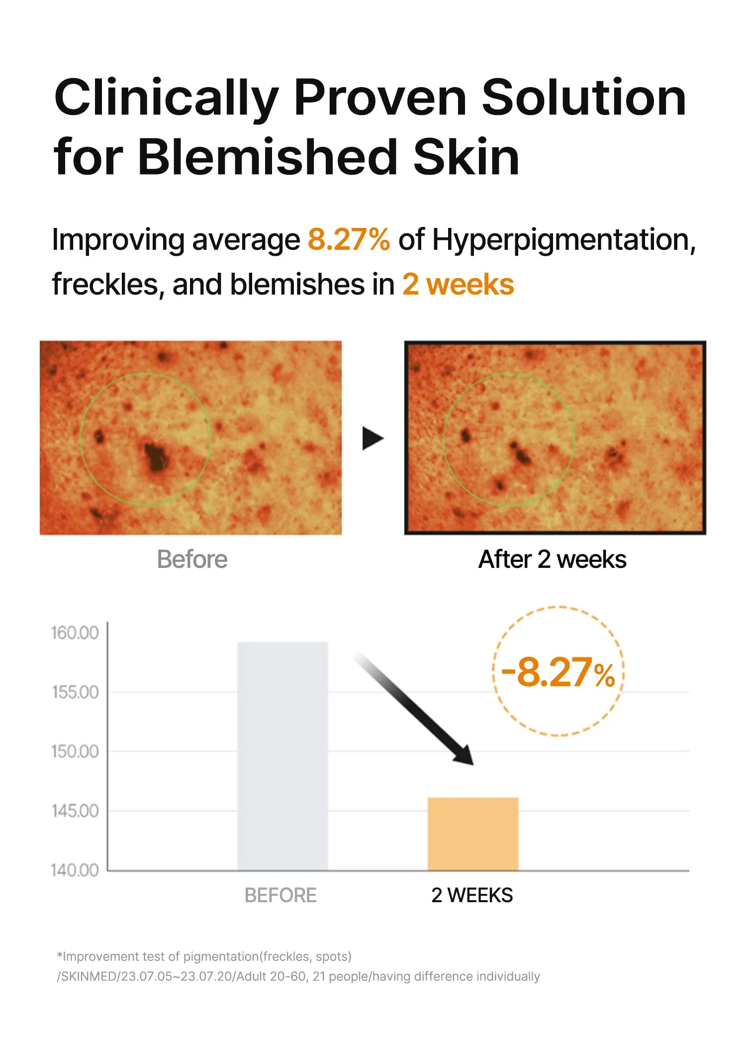 celimax Pore+Dark Spot Brightening Pad | Exfoliating Peeling Pads for Enlarged Pores, with Hyaluronic Acid, Pore Minimizer, Non-Irritating, Hydrating, For Sensitive Skin (40 pads) - Image 6
