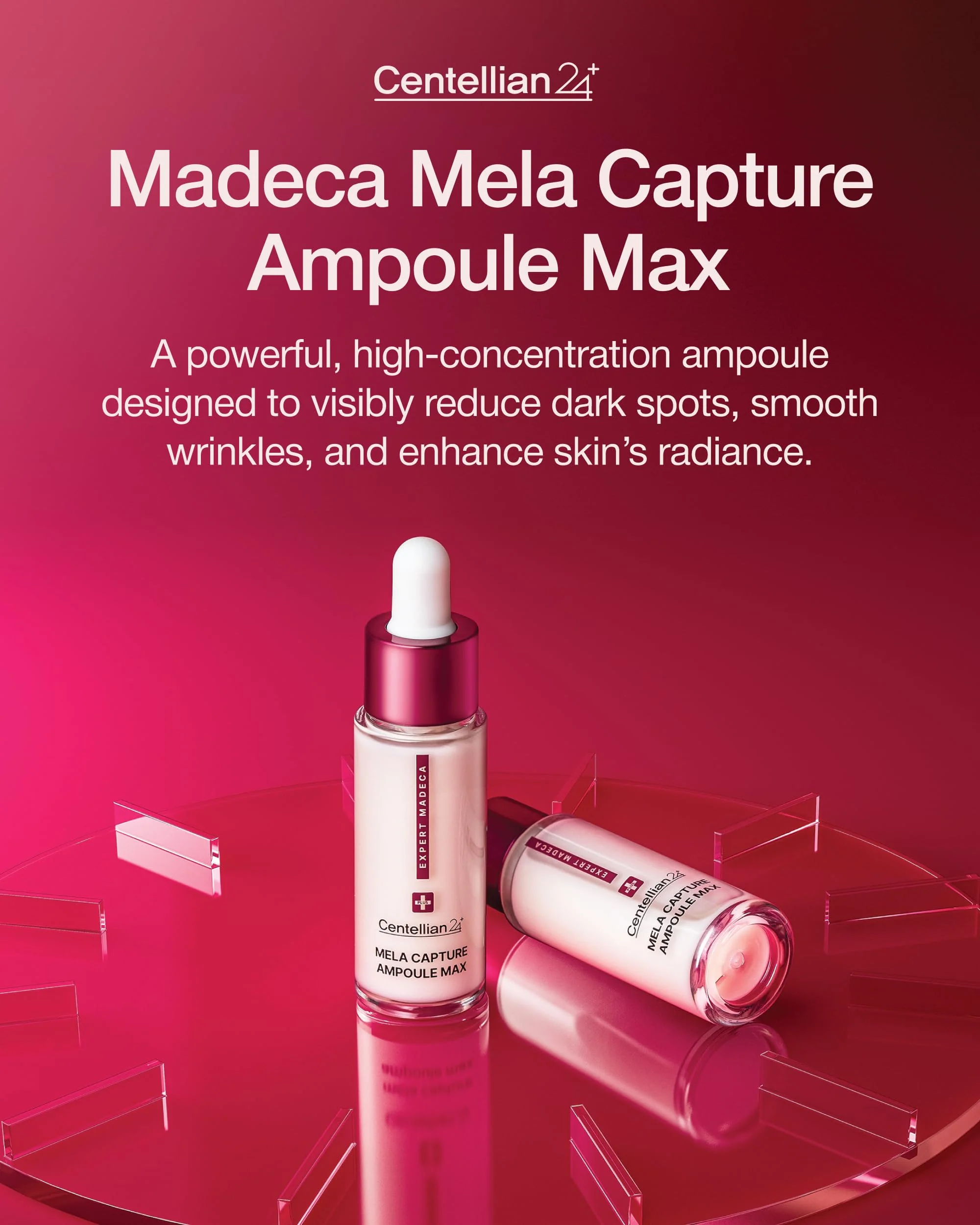 CENTELLIAN 24 Expert Madeca Mela Capture Ampoule Max (Madeca Mela 0.5fl oz) High Concentration Serum for Melanin Reduction, Wrinkle & Enhanced Skin Elasticity - TECA Centella Asiatica Extract - Image 7