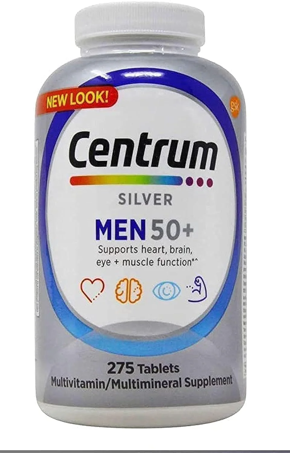 Centrum Silver Men 50+, 275 Tbs - Image 2