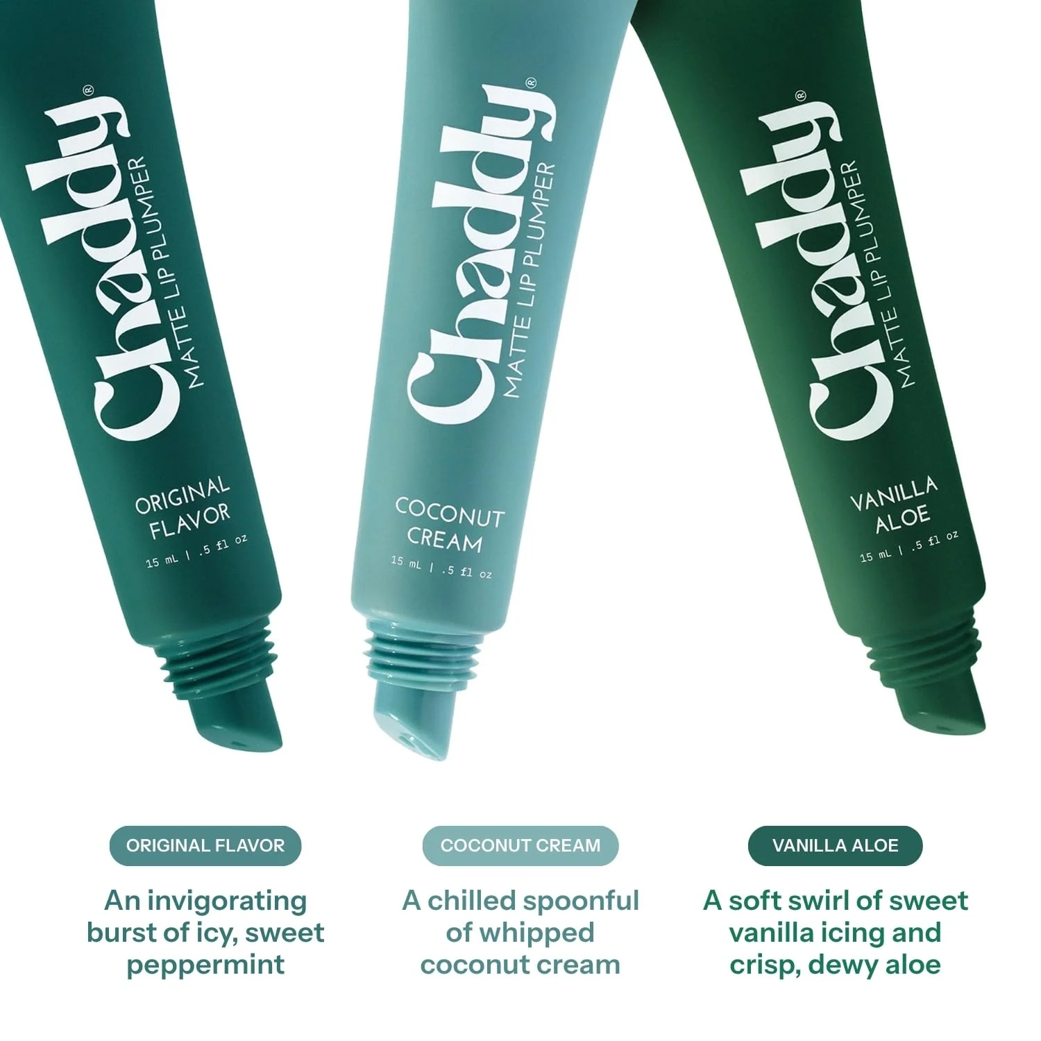 Chaddy Matte Lip Plumper - Hydrating Lip Plumper with Hyaluronic Acid | Plumping Lip, Natural Lip Care and Enhancer - 0.5 fl.oz (Coconut Cream) - Image 6