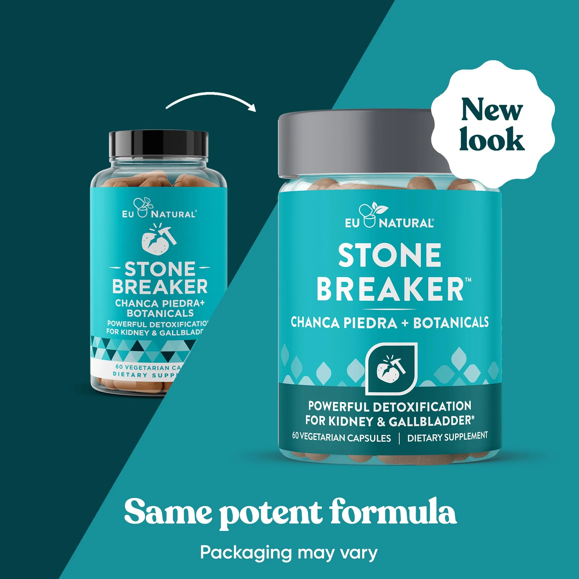 Chanca Piedra Stone Breaker - The Original Stone Breaking Formula with Celery Seed & Parsley - Supports Kidney, Gallbladder & Urinary Tract Cleansing to Help Flush Impurities - 60 Vegetarian Capsules - Image 2