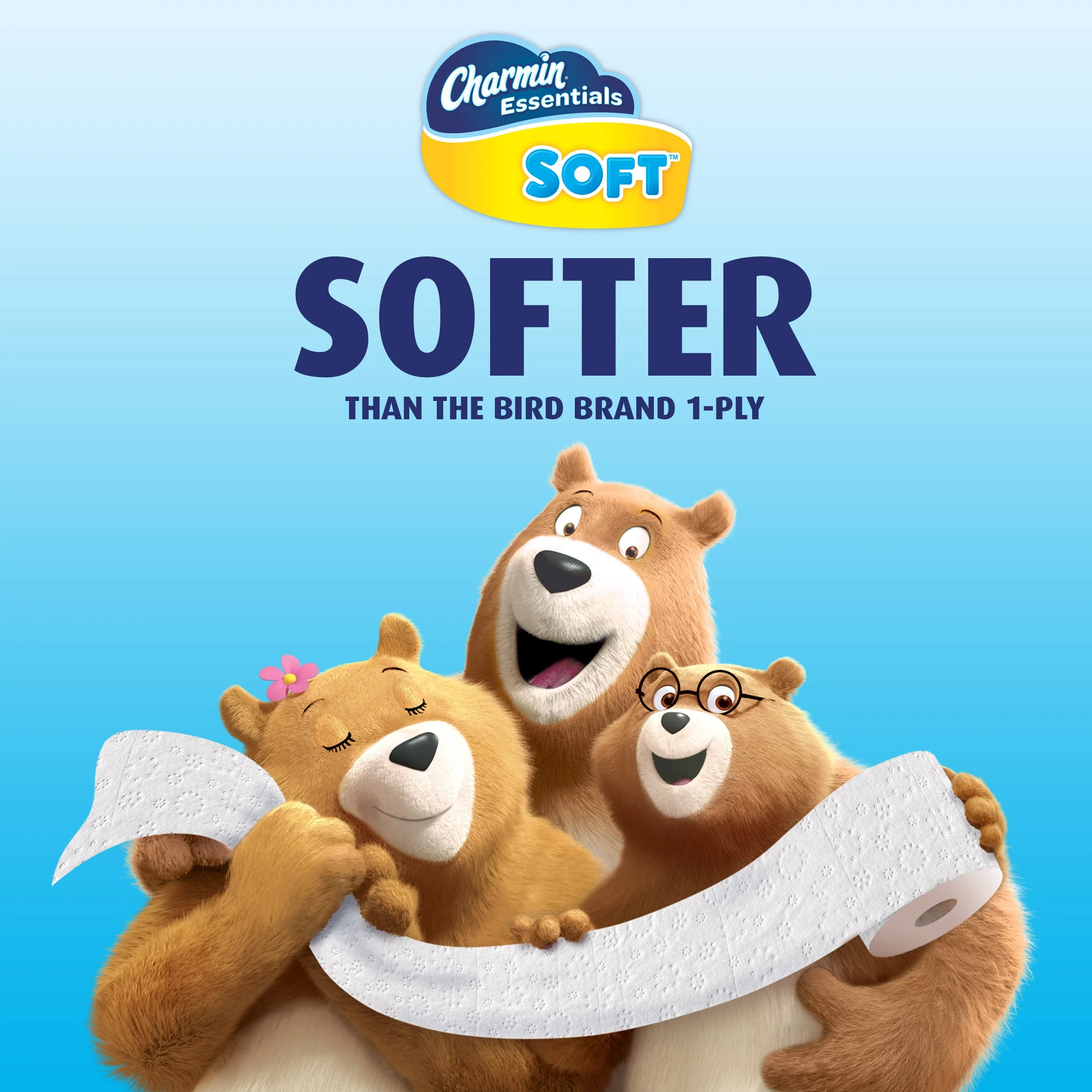 Charmin Essentials Soft Toilet Paper Mega Rolls, 9 ct - Image 6