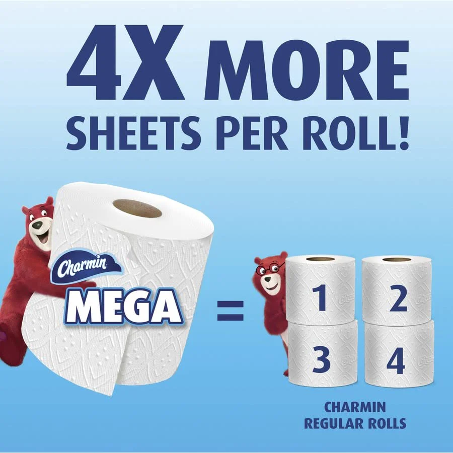 Charmin Ultra Strong Mega Rolls - Image 2