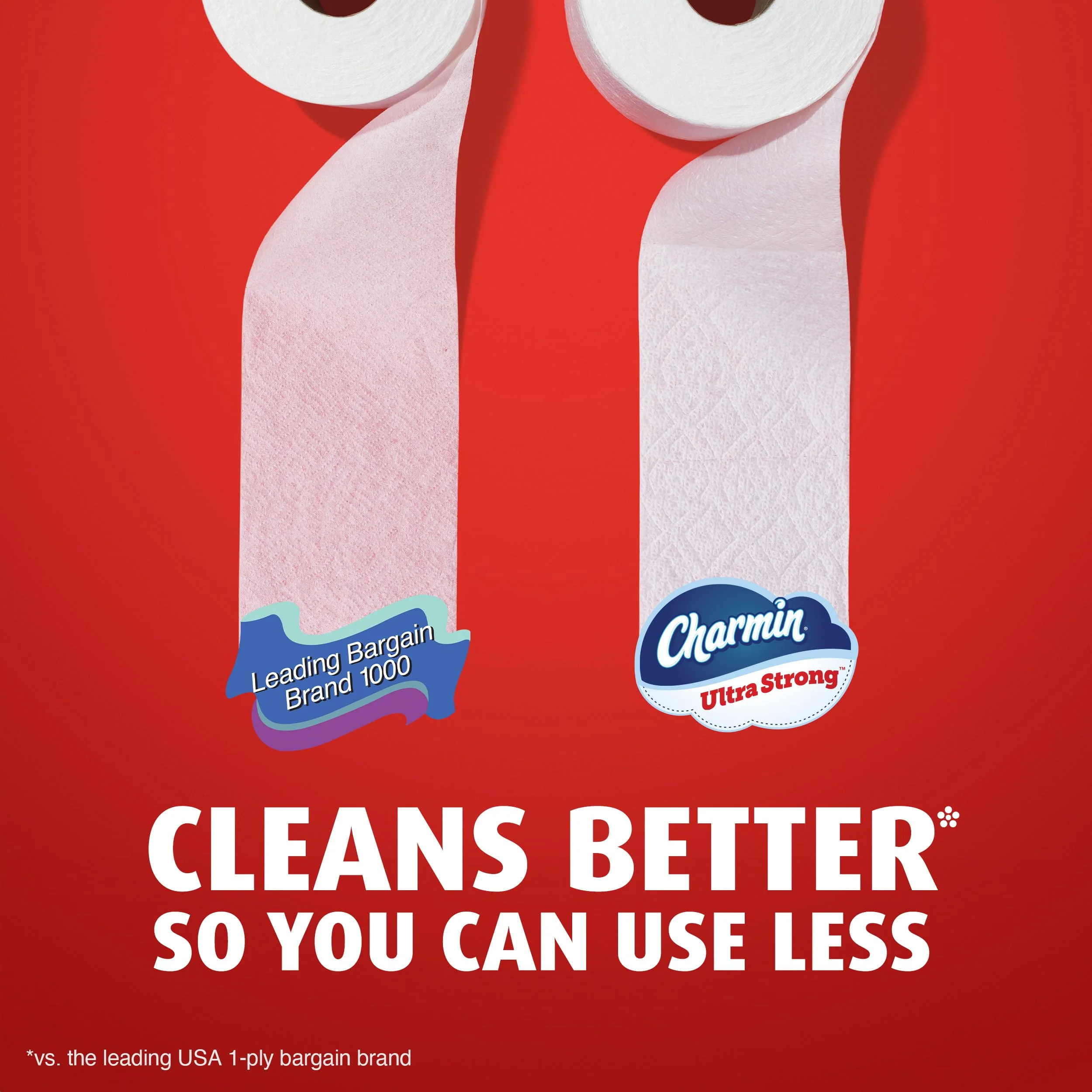 Charmin Ultra Strong Toilet Paper, 18 Mega XL Rolls = 108 Regular Rolls - Image 11