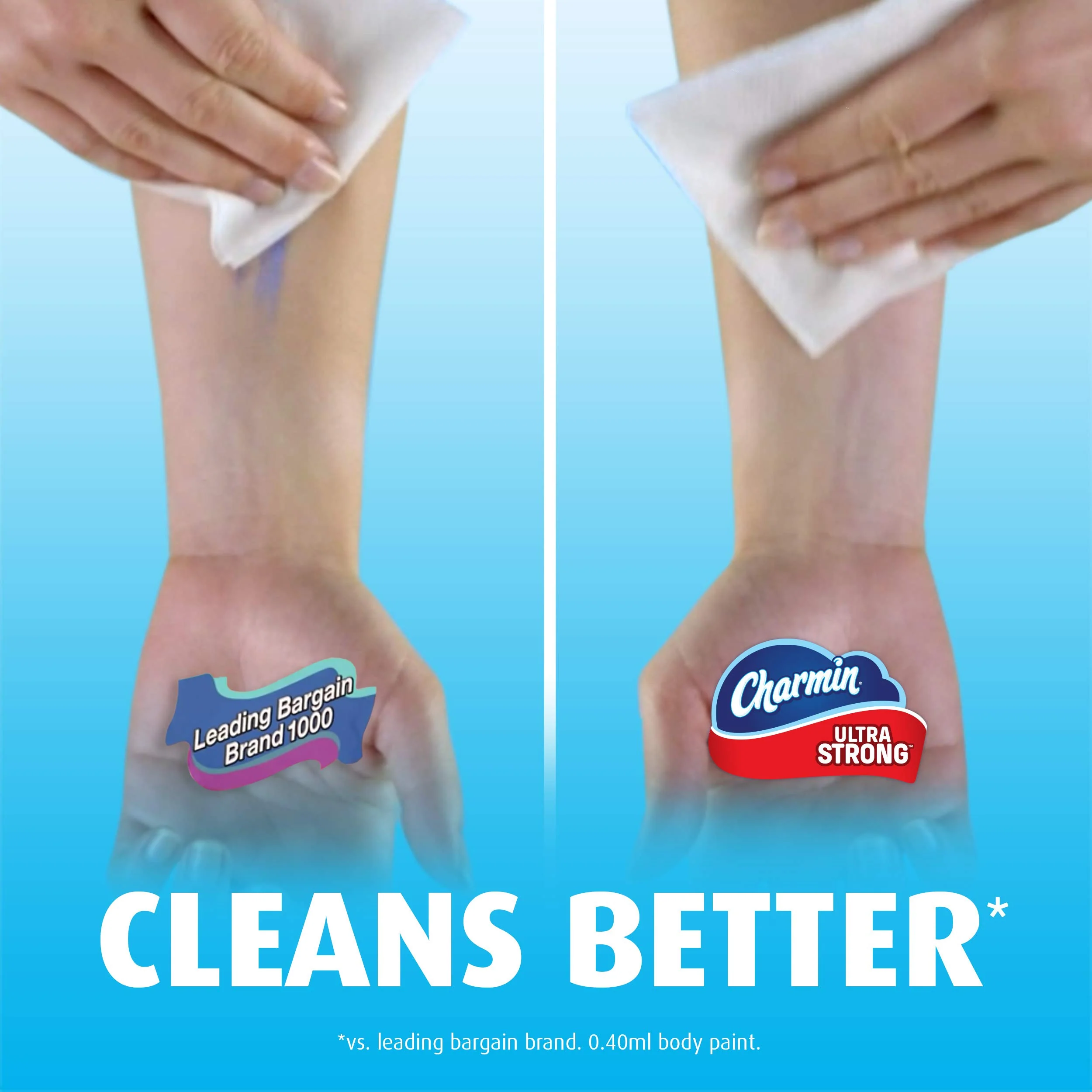 Charmin Ultra Strong Toilet Paper, 6 Super Mega Rolls = 36 Regular Rolls - Image 3