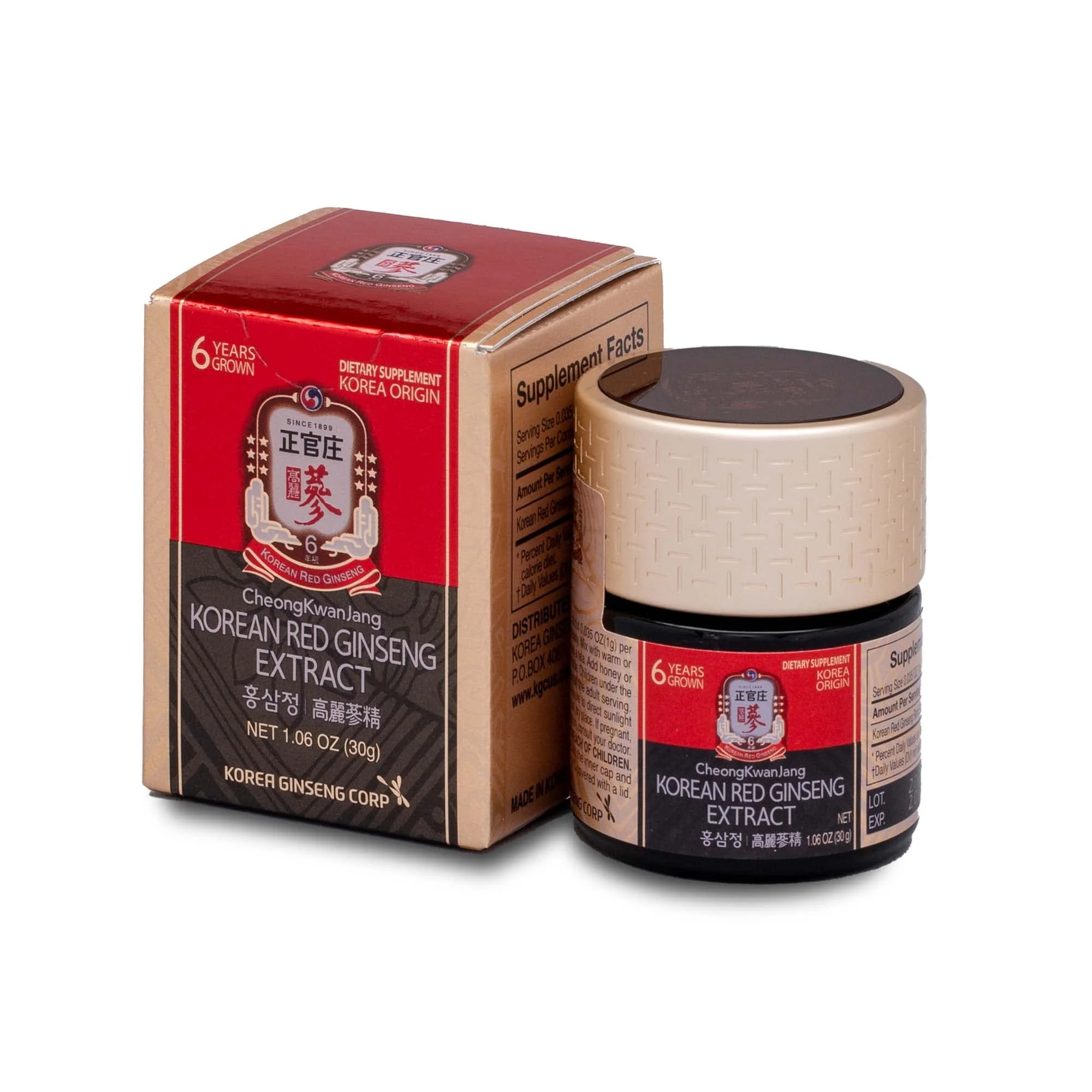 CheongKwanJang 100% Korean Red Ginseng Extract 30G
