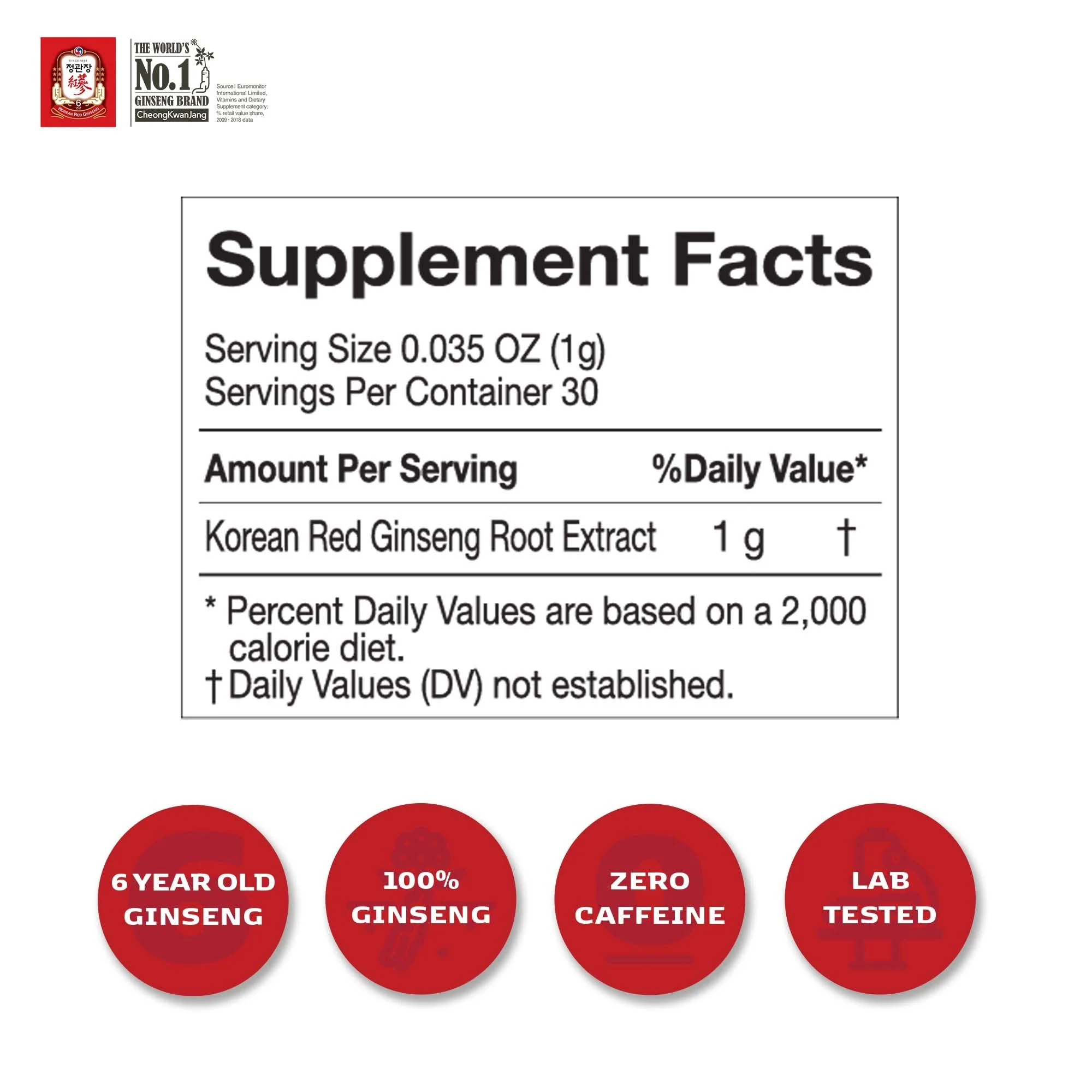 CheongKwanJang 100% Korean Red Ginseng Extract 30G - Image 3