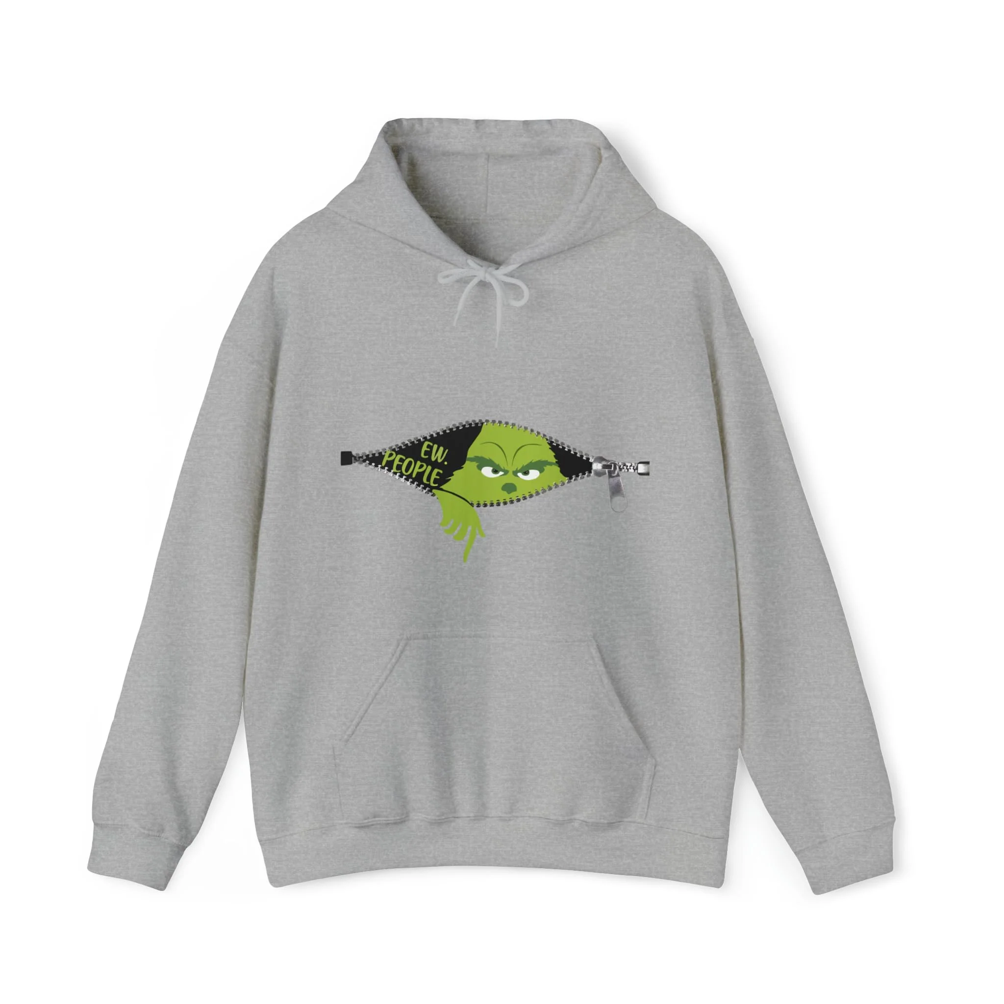 Christmas Ew People Shirt, Christmas The Grnch Hoodie, Grnchmas Ew People Sweatshirt - Image 2