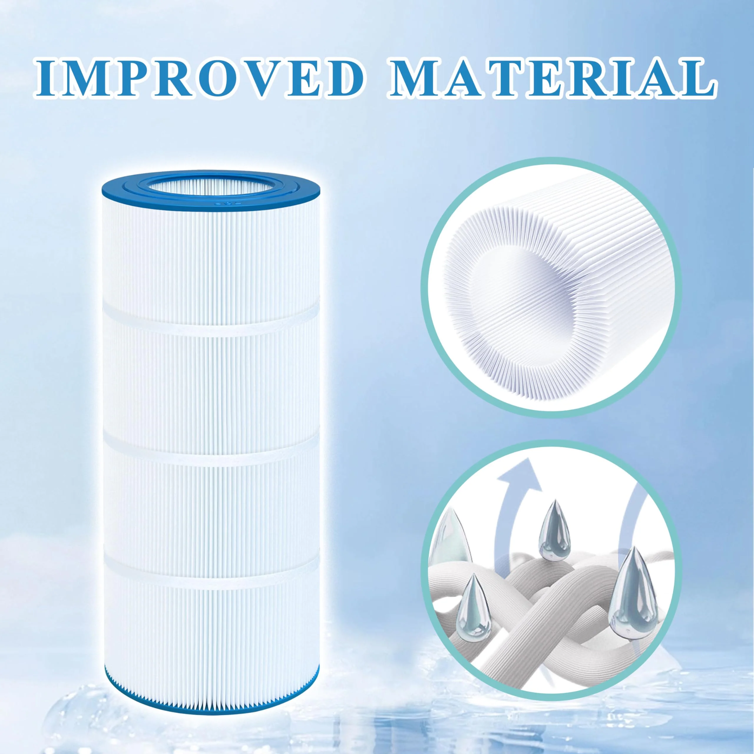Chryseos Pool Filter Compatible with CC100, CCRP100, C-9410, PAP100-4/M4, FC-0686, R173215, 1 Pack - Image 4