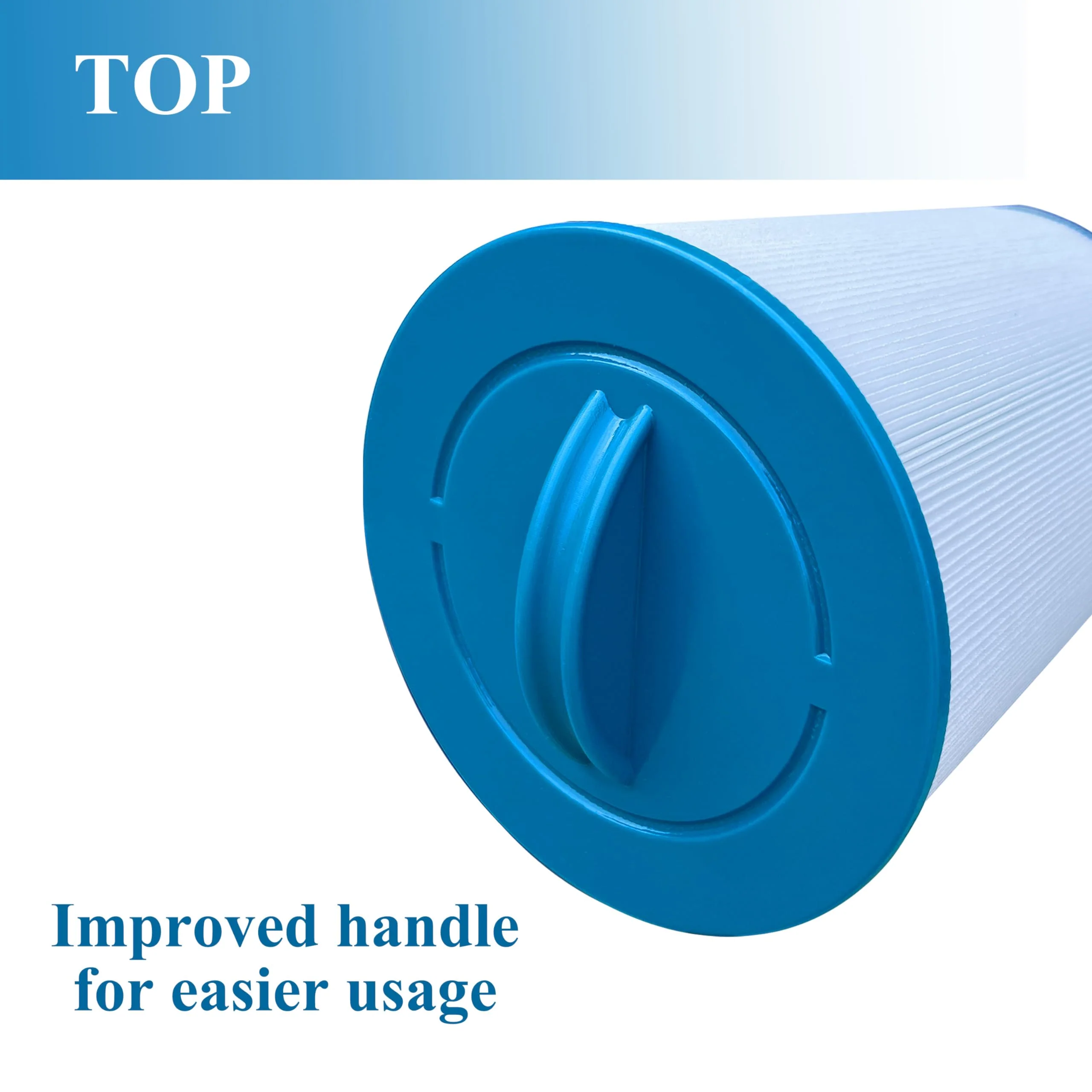 Chryseos Spa Filter Compatible with 6CH-940, FC-0359, PWW50P3 (1 1/2" Coarse Thread), 817-0050, 25252, 03FIL1400, SAE Thread, 45 sq.ft., 2 Pack - Image 6