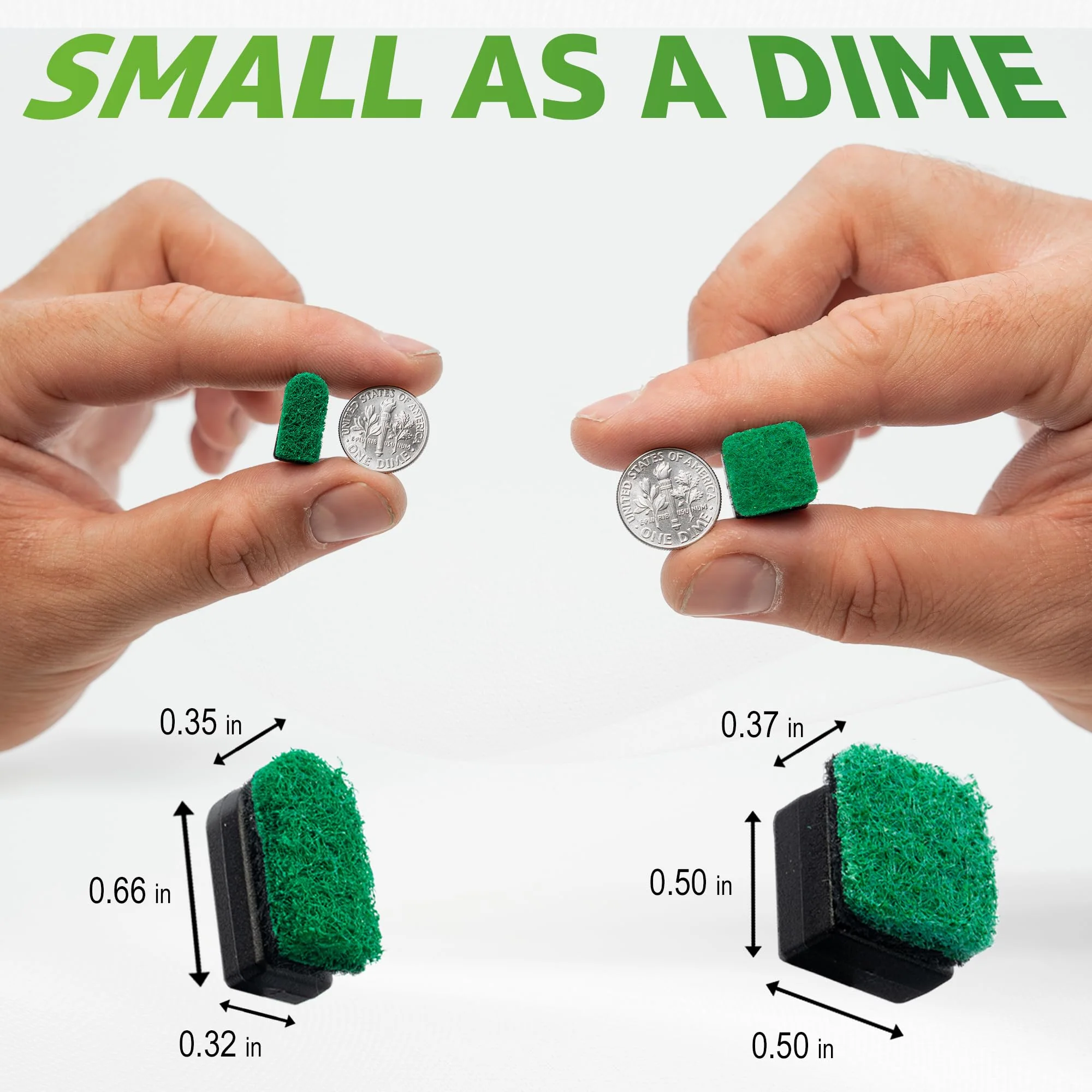 Chubbs Scrubb Duo Magnetic Glass Cleaner Kit - Mini Magnet Scrubber for Hard-to-Reach Stains on Glass, Ceramic & Metal - Image 7