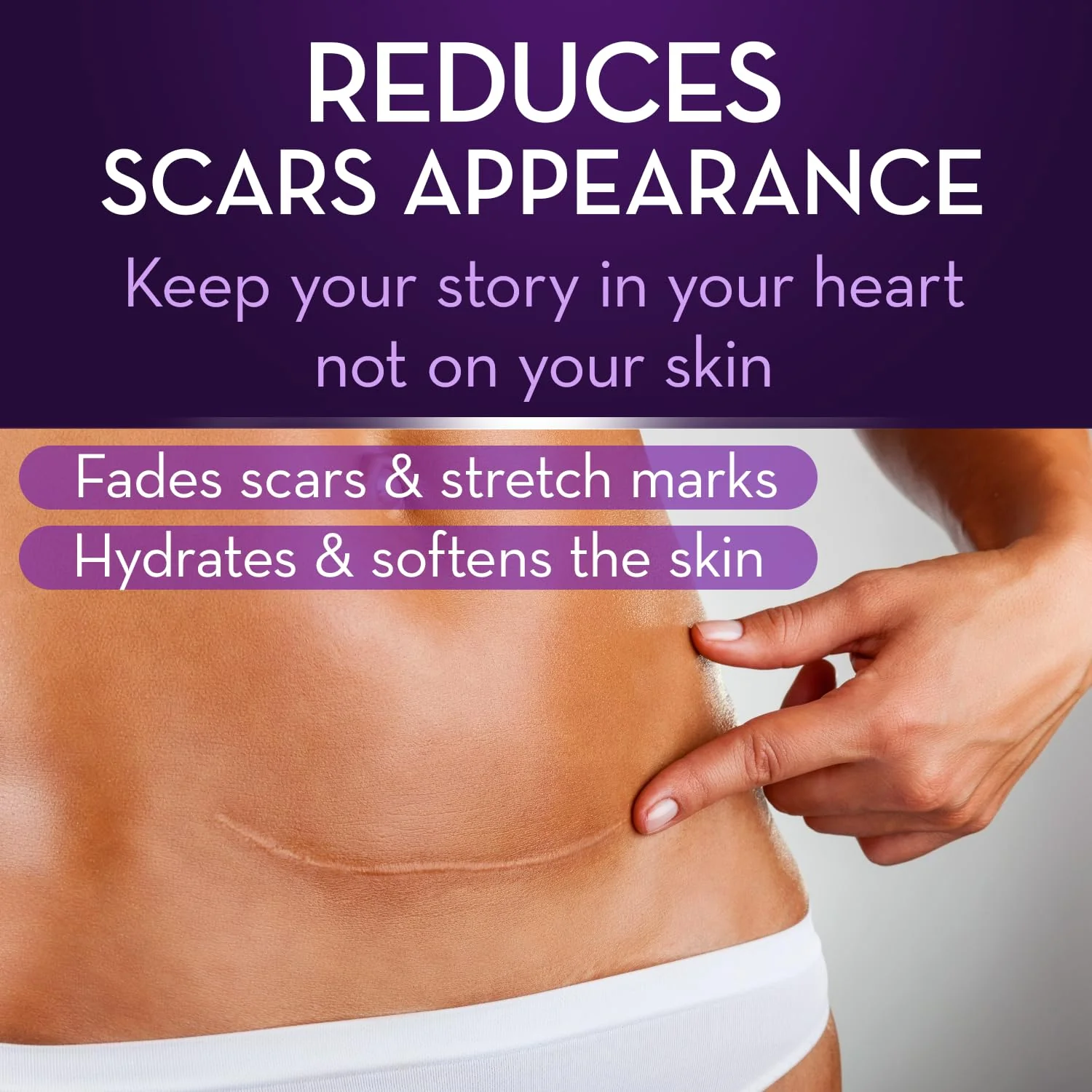 Cicatricure Advanced Scar Gel for Face & Body - Proven Results in 2 Weeks, Scar Treatment for Surgical Scars, Stretch Marks, Scars of Burns and Injuries, Acne Scar Treatment, 1 oz (28 g) - Pack of 3 - Image 2