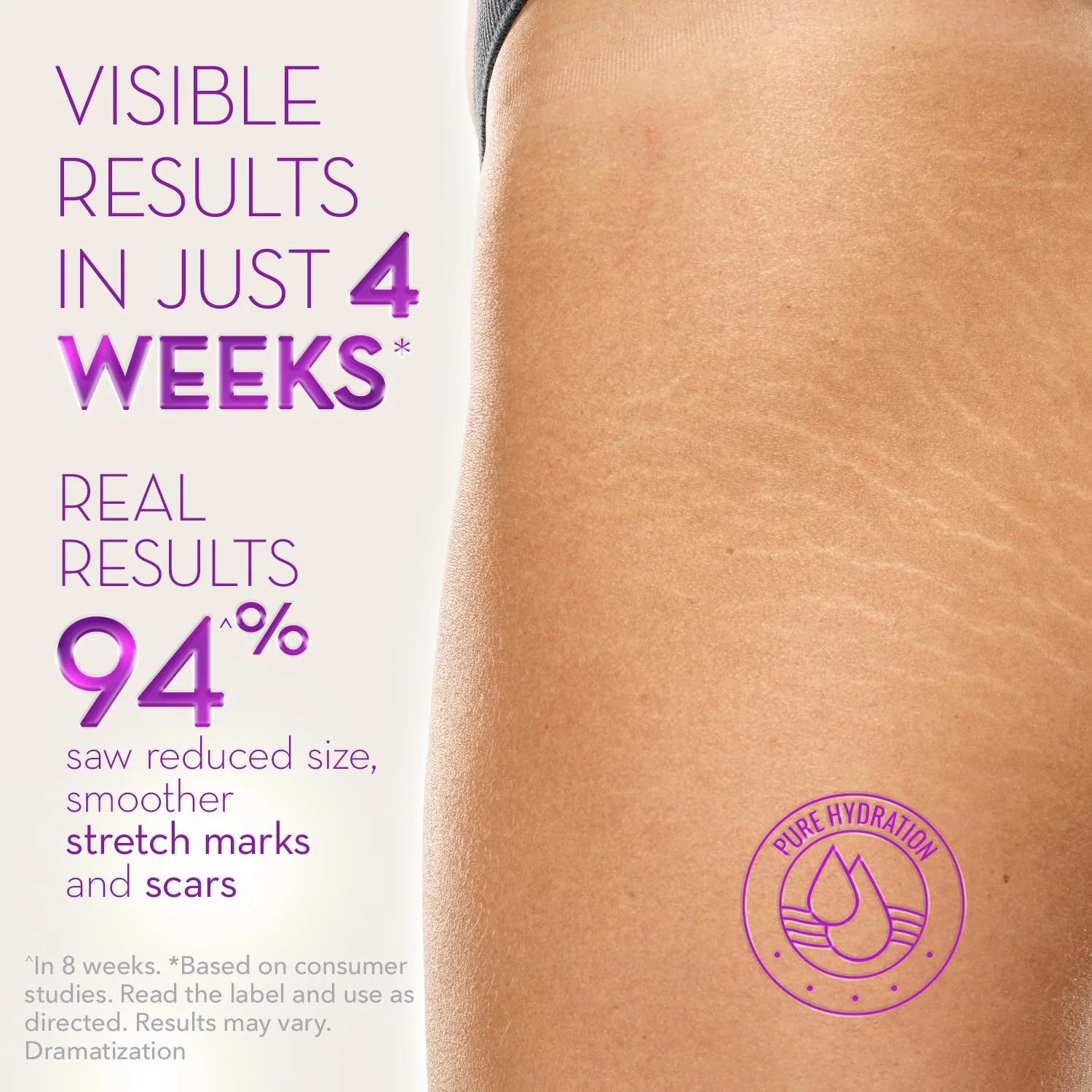 Cicatricure Cica Oil for Stretch Marks & Scars, Visible Results in 4 Weeks, Pregnancy Must-Haves Body Oil with Vitamin E, Stretch Mark Oil, Scar Treatment with Botanical Ingredients, 6.7 fl oz - Image 8