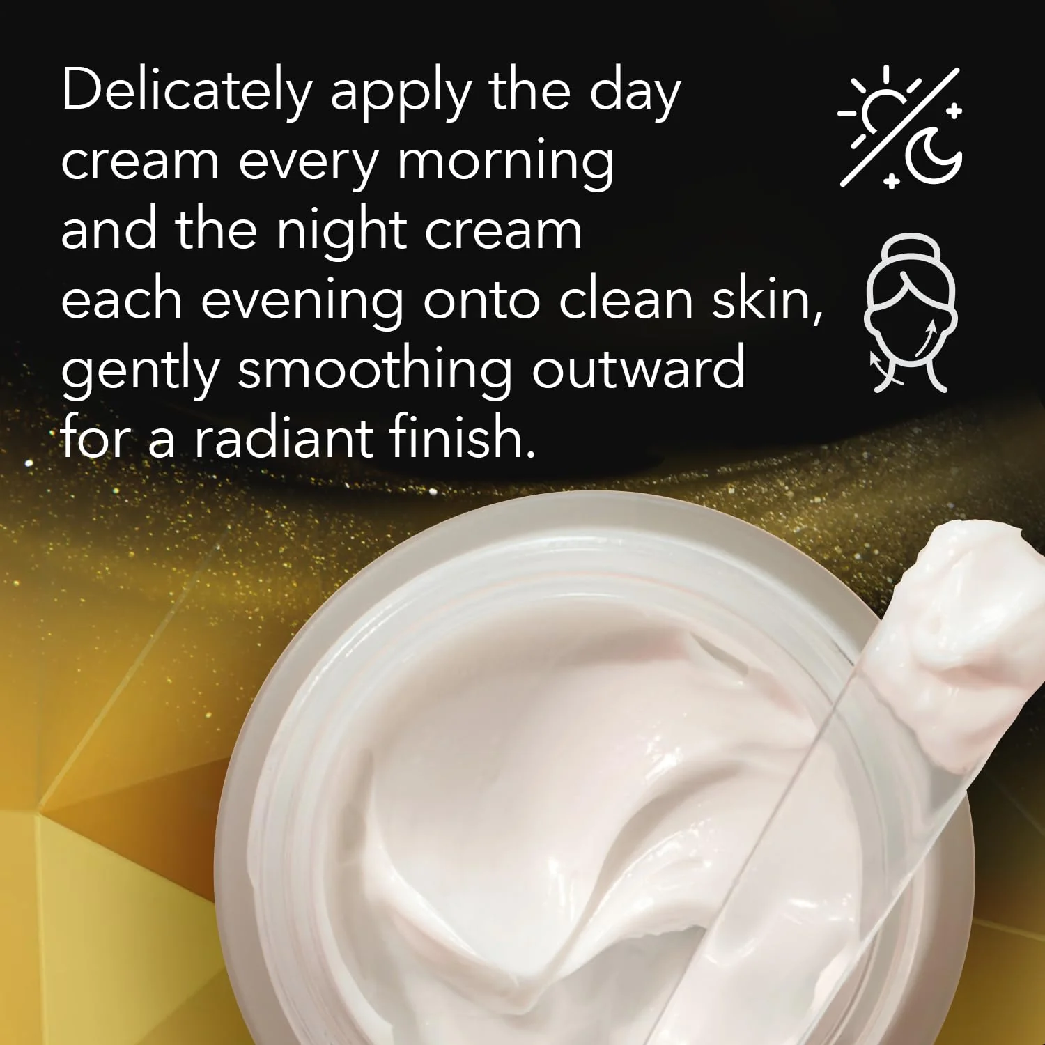 Cicatricure Gold Lift, Day and Night Cream Gift Pack, Anti Wrinkle Cream for Women, Anti Aging Face Cream, Peptide Moisturizer with Firming, Lifting Effect Anti Aging Cream for Mature Skin 1.7 oz each - Image 3