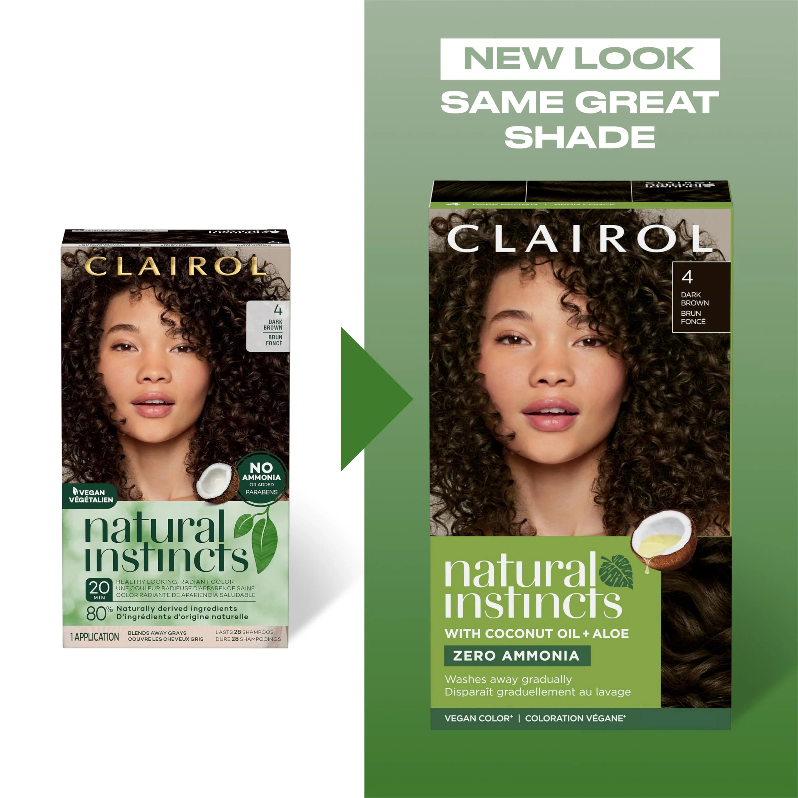 Clairol Natural Instincts Demi-Permanent Hair Dye, 8 Medium Blonde Hair Color, Pack of 3 - Image 3