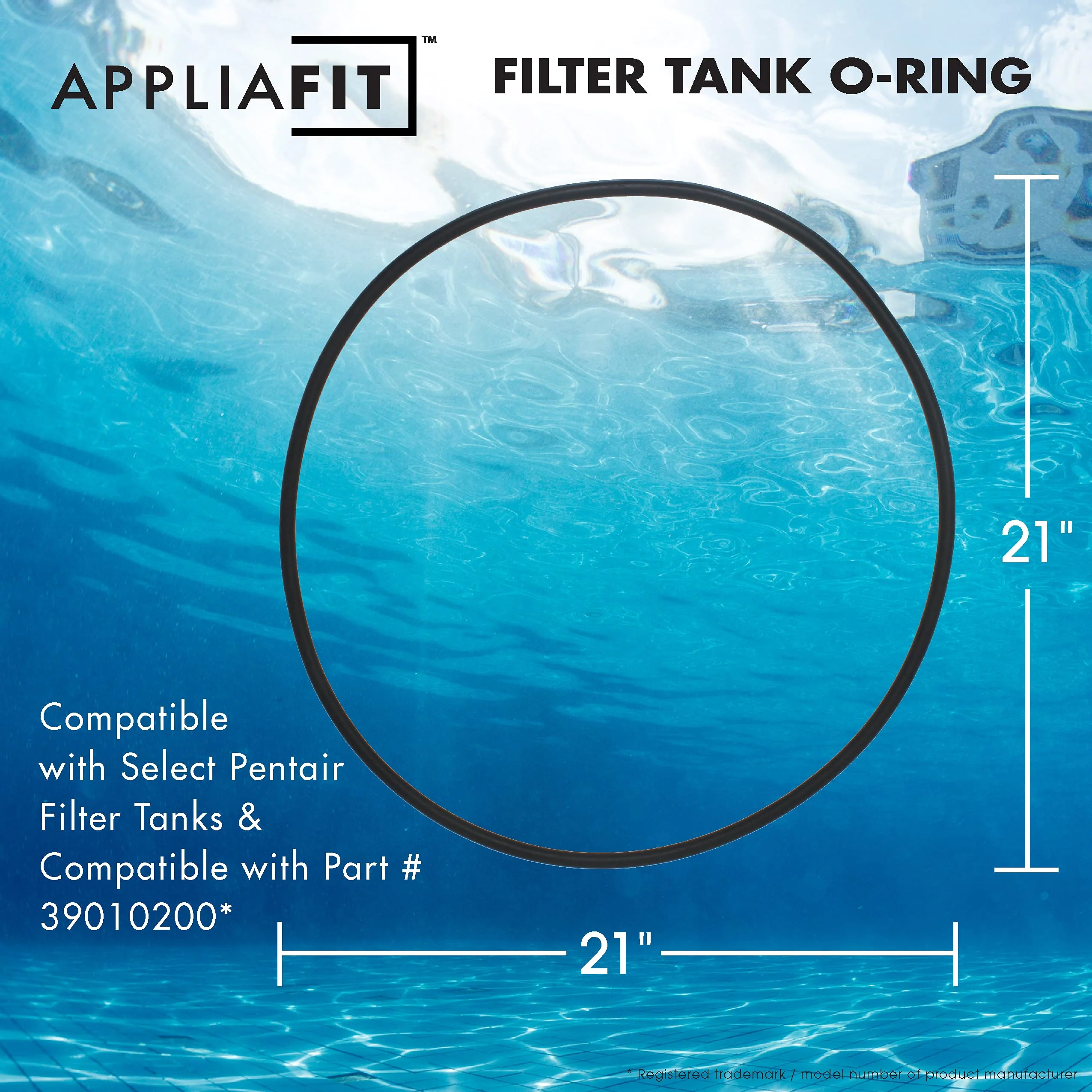 Clamp O-Ring Compatible with Pentair 39010200 for Select Clean & Clear Plus, FNS Plus and Quad DE Series Pool and Spa Filter Tanks - Also Compatible with 39010200Z (1-Pack) - Image 6