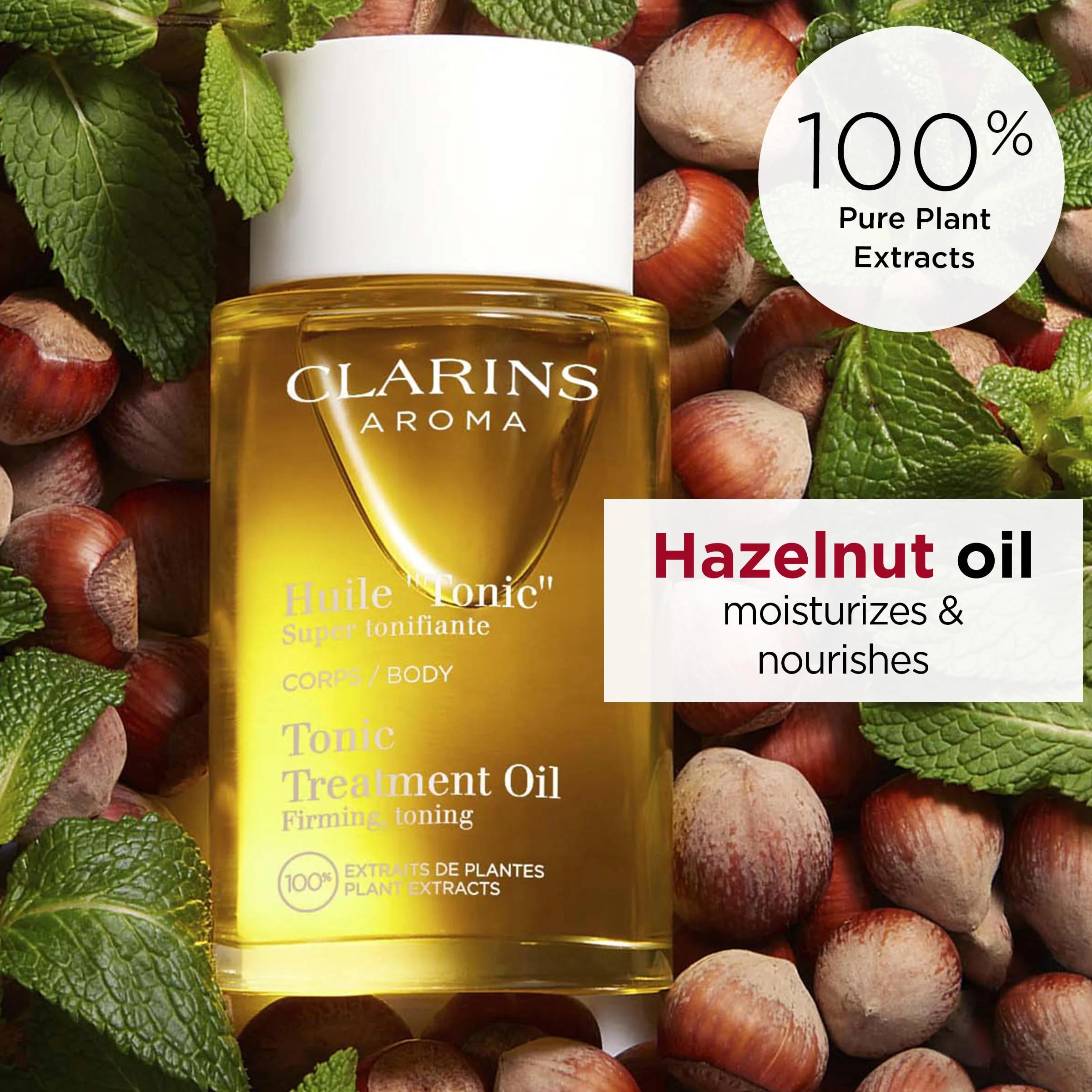 Clarins Tonic Body Treatment Oil | Stretch Mark Pregnancy Care | Skin Elasticity Is Improved After 28 Days* | Visibly Firms and Tones | Dermatologist Tested | Natural 100% Plant Extracts - Image 6