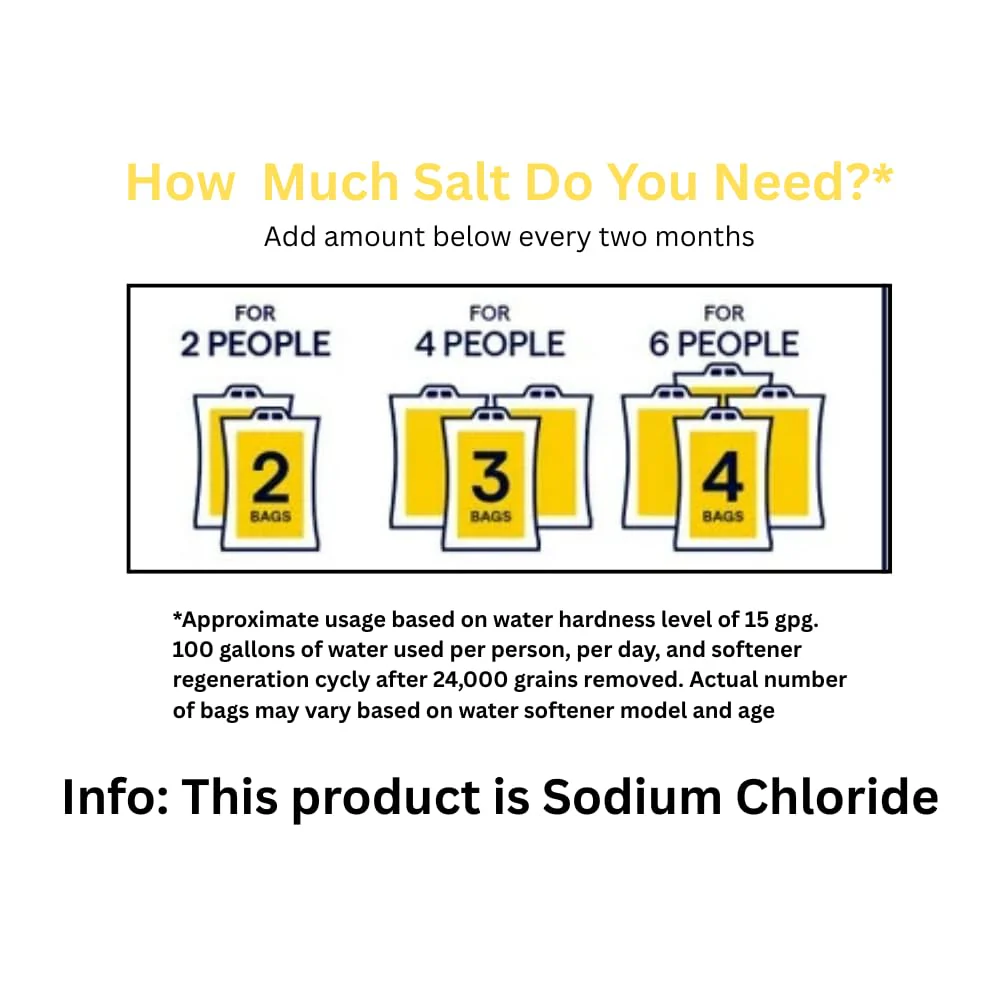 Clean and Protect Water Softener Salt Pellets 3-Pack 40 lb Bags 120 lbs Total Reduces Scale - Image 9