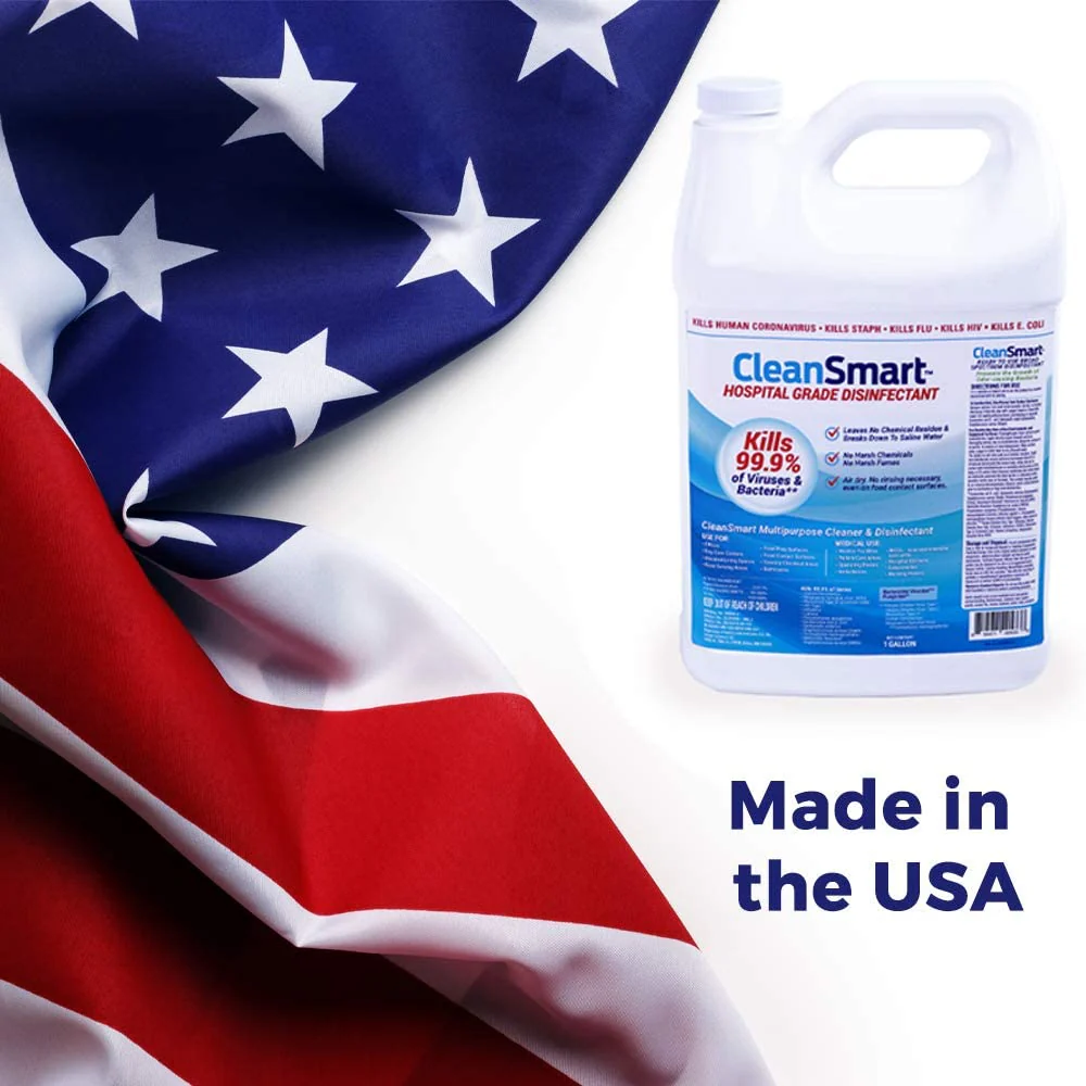 CleanSmart Hospital Disinfectant, Kills 99.9% of Viruses and Bacteria, Hypochlorous Acid Technology, EPA Registered, 23 oz, (Pack of 6) (HOCL) - Image 2