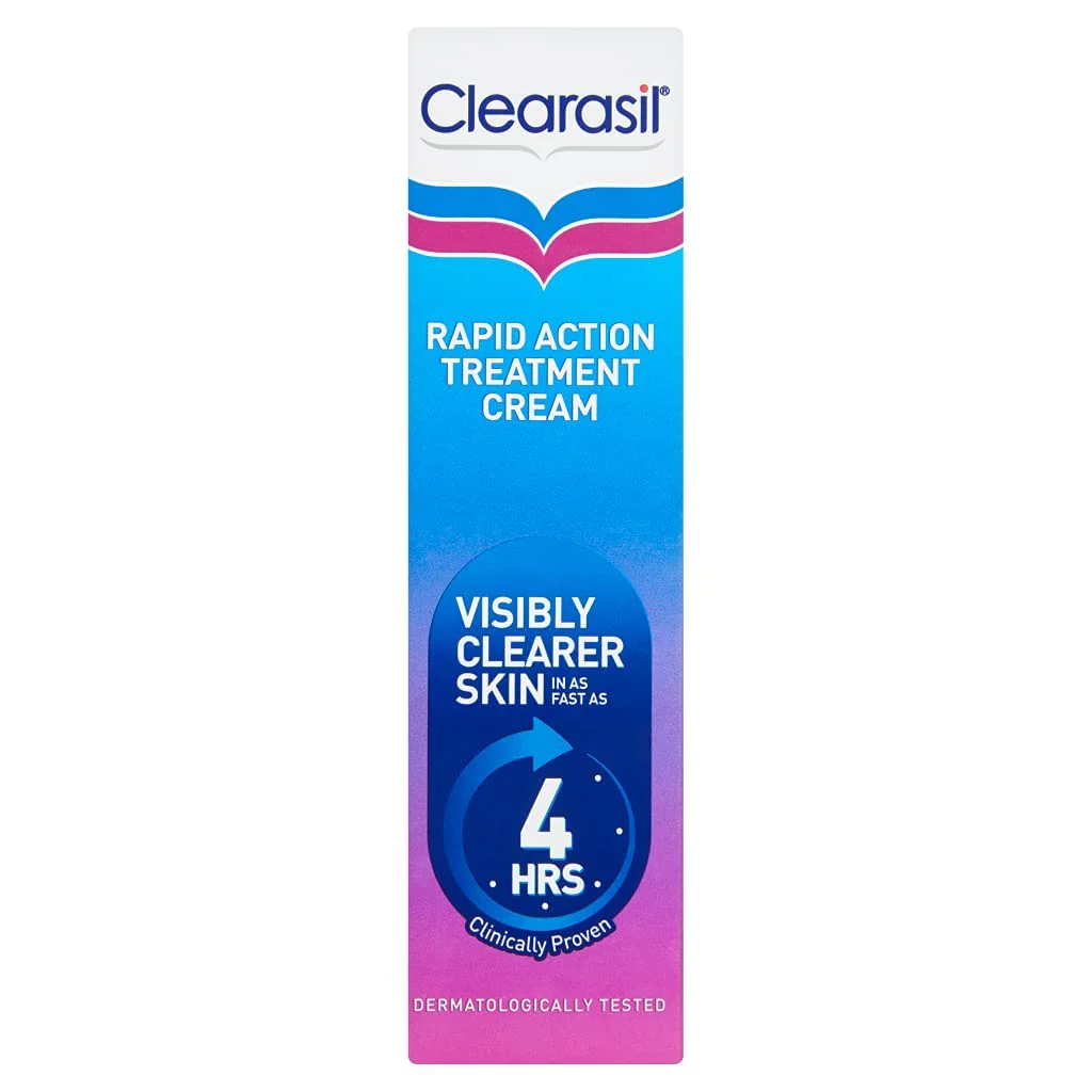 Clearasil Ultra Rapid Action Gel - Salicylic Acid Skin Moisturizer for Adults, Exfoliating & Smoothing, 25ml - Image 2