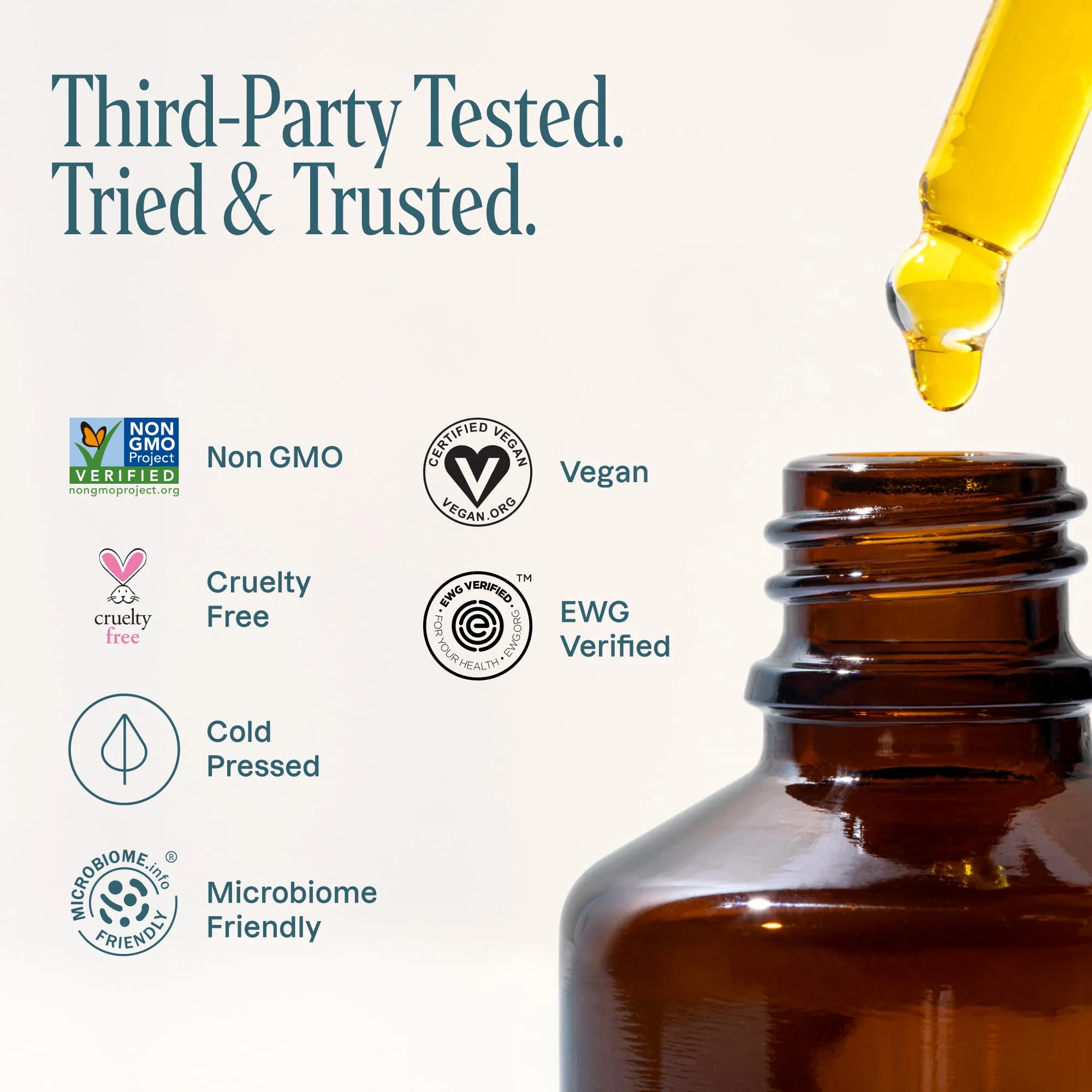 Cliganic Non-GMO Jojoba Oil Bulk 32oz, 100% Pure - Natural Cold Pressed Unrefined Hexane Free Oil for Hair & Face - Image 4