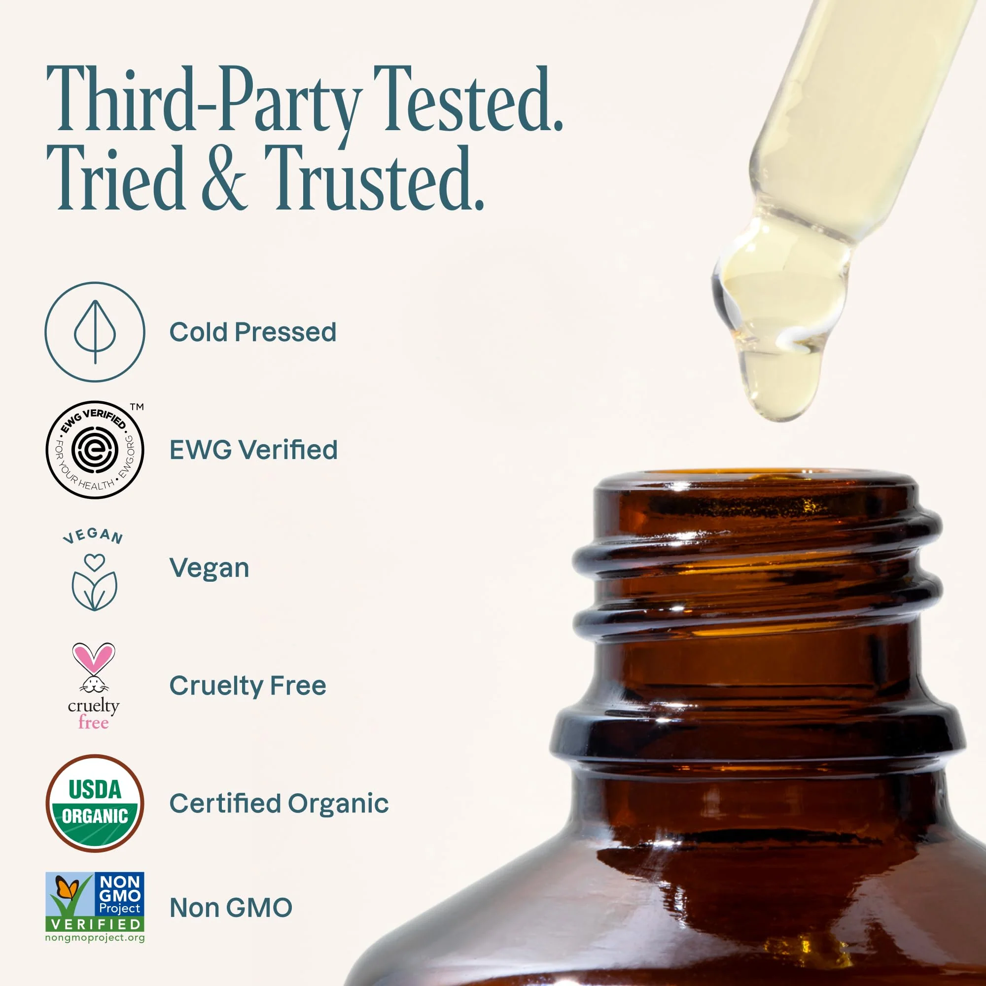 Cliganic Organic Baobab Oil, 100% Pure - For Face & Hair | Natural Cold Pressed Unrefined - Image 4