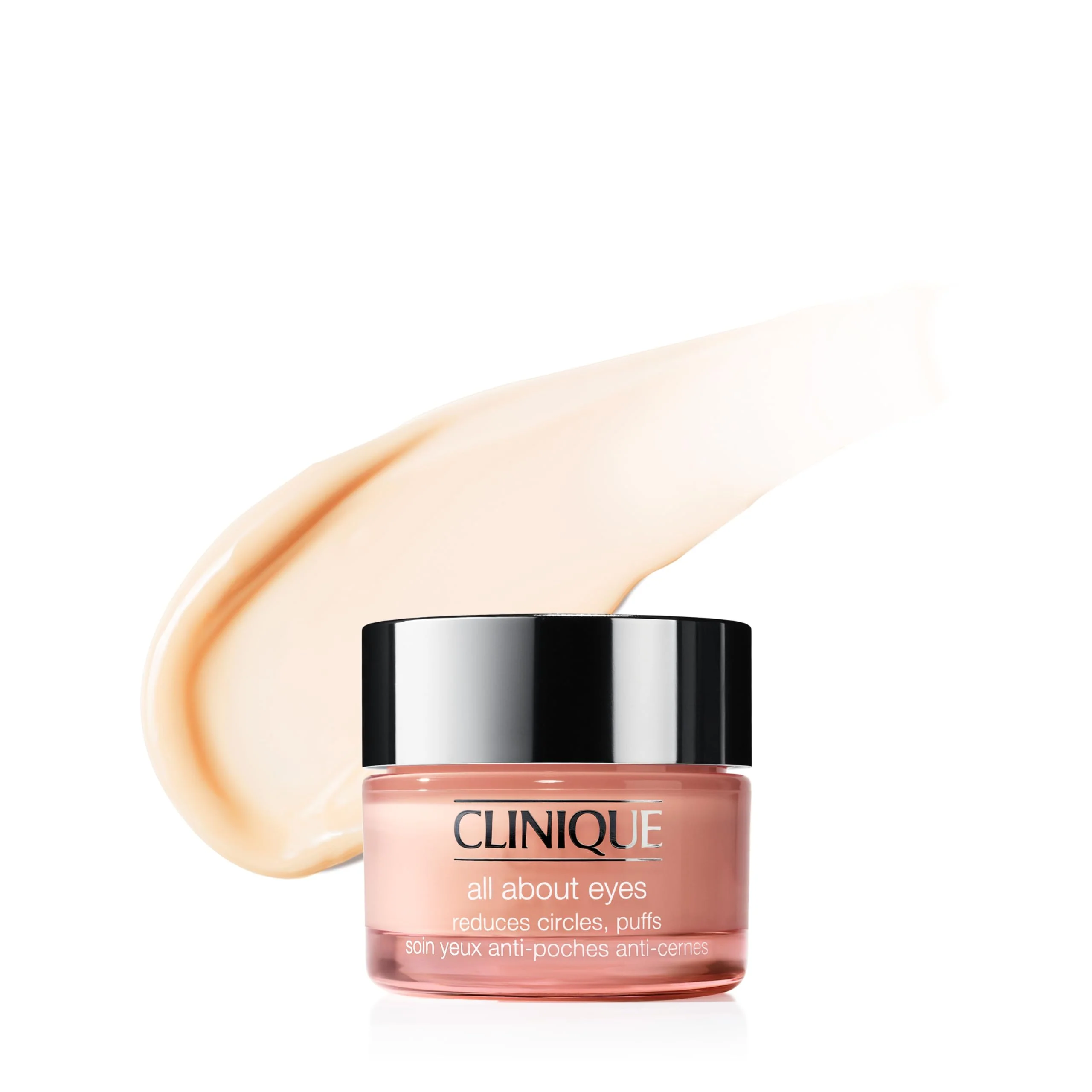 Clinique All About Eyes Lightweight Eye Cream With Vitamin C | Hydrating, Brightening, Depuffing + Dark Circle Reducing, 1 Ounce - Image 2
