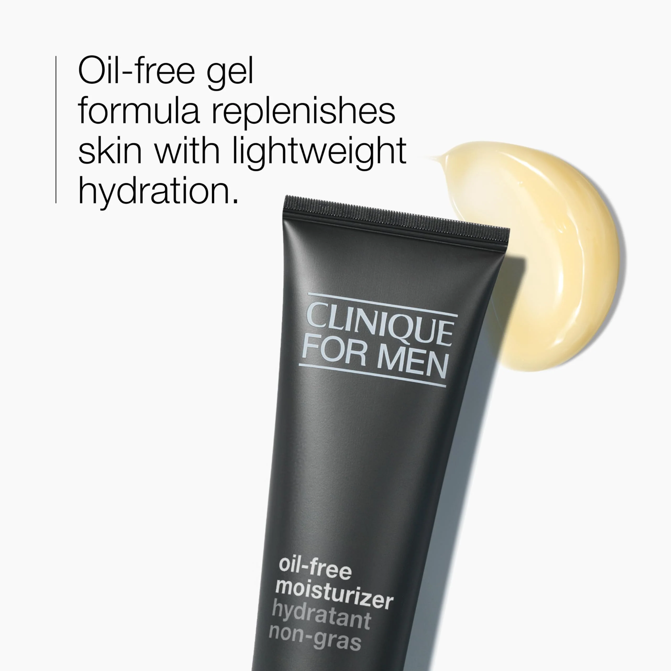 Clinique For Men Oil-Free Hydrating Face Moisturizer With Barley, Sunflower + Cucumber | For Oily Skin Types, 3.4 Fl Oz - Image 7