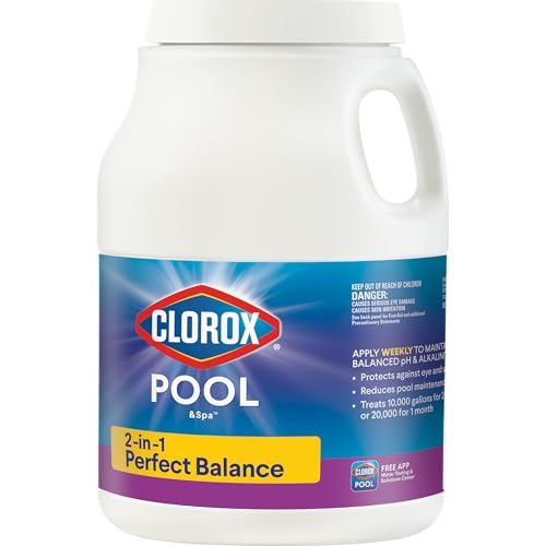 Clorox® Pool&Spa™ Swimming Pool 2-in-1 Perfect Balance, Maintains Balanced pH and Alkalinity Levels, 8LB (Pack of 1) - Image 8