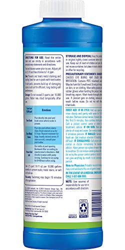 Clorox® Pool&Spa™ Swimming Pool Scale, Metal & Stain Control, Prevents Metal Stains and Scale Formation, Removes Metal Stains, 1 Quart (Pack of 1) - Image 10