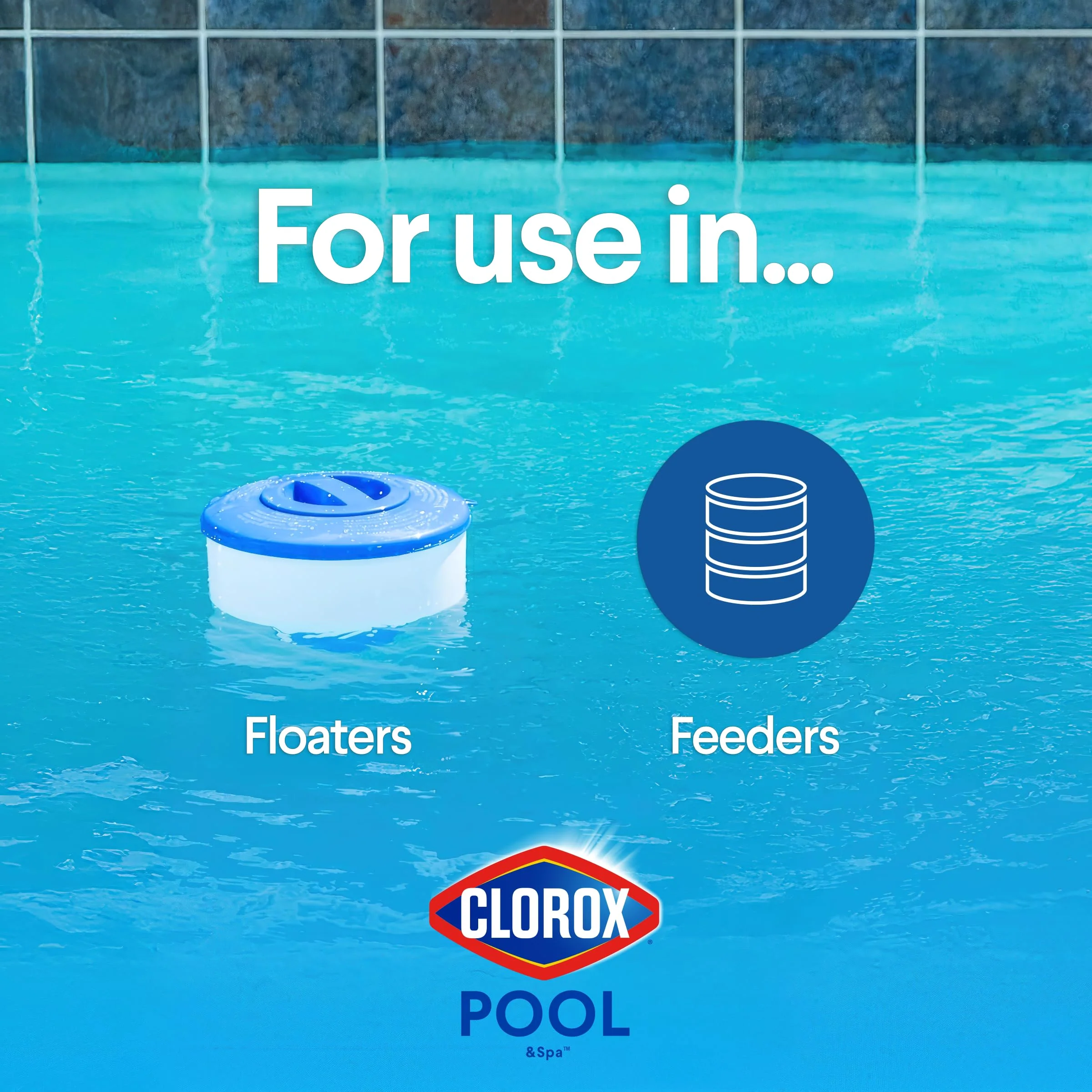 Clorox® Pool&Spa™ XtraBlue 1” Swimming Pool Chlorinating Tablets, Kills Bacteria & Stops Algae, Perfect for Small Pools (5 LB) - Image 5