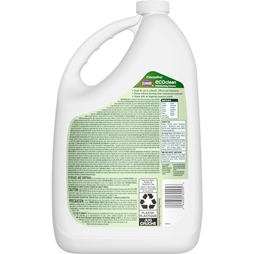 Clorox CloroxPro EcoClean Disinfecting Cleaner Refill, 128 Fluid Ounces - Image 6