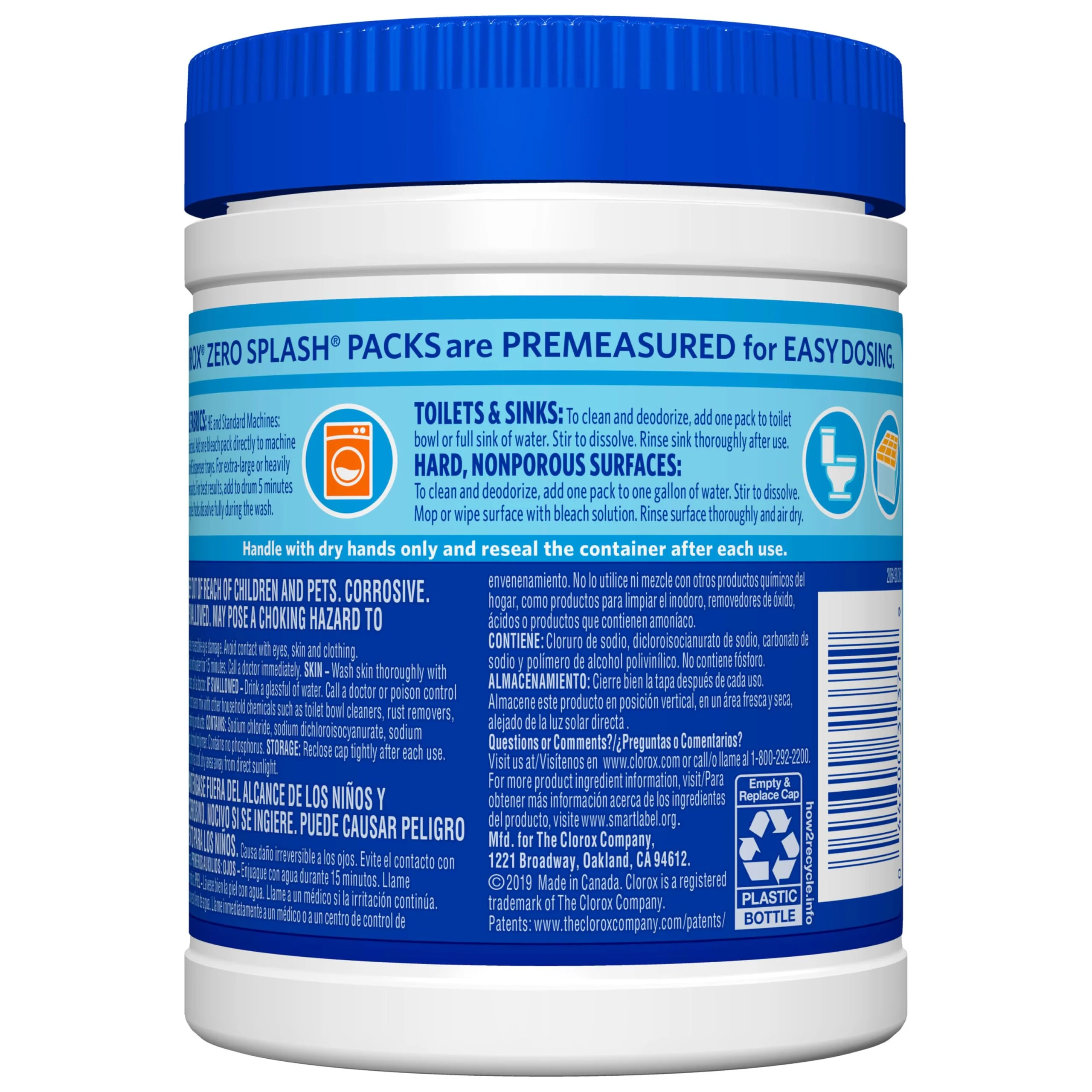 Clorox Control Bleach Packs Regular Laundry Packs, 12 Count - Image 3