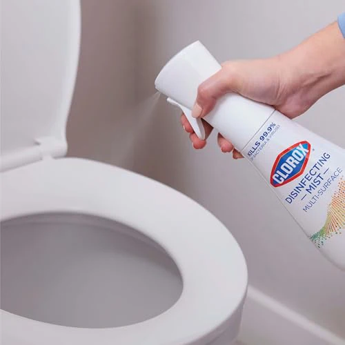 Clorox Disinfecting Mist, Lemon and Orange Blossom, 1 Spray and 1 Refill, 16 oz Each - Image 8