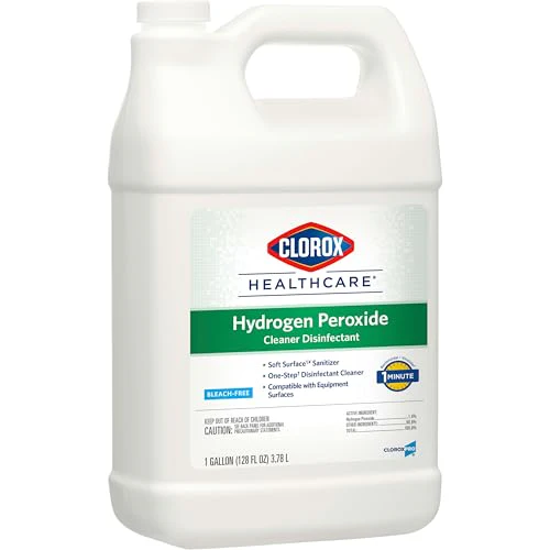 Clorox Healthcare Hydrogen Peroxide Cleaner Disinfectant Refill, Bleach Free, 128 Fluid Ounces (Package May Vary) - Image 3