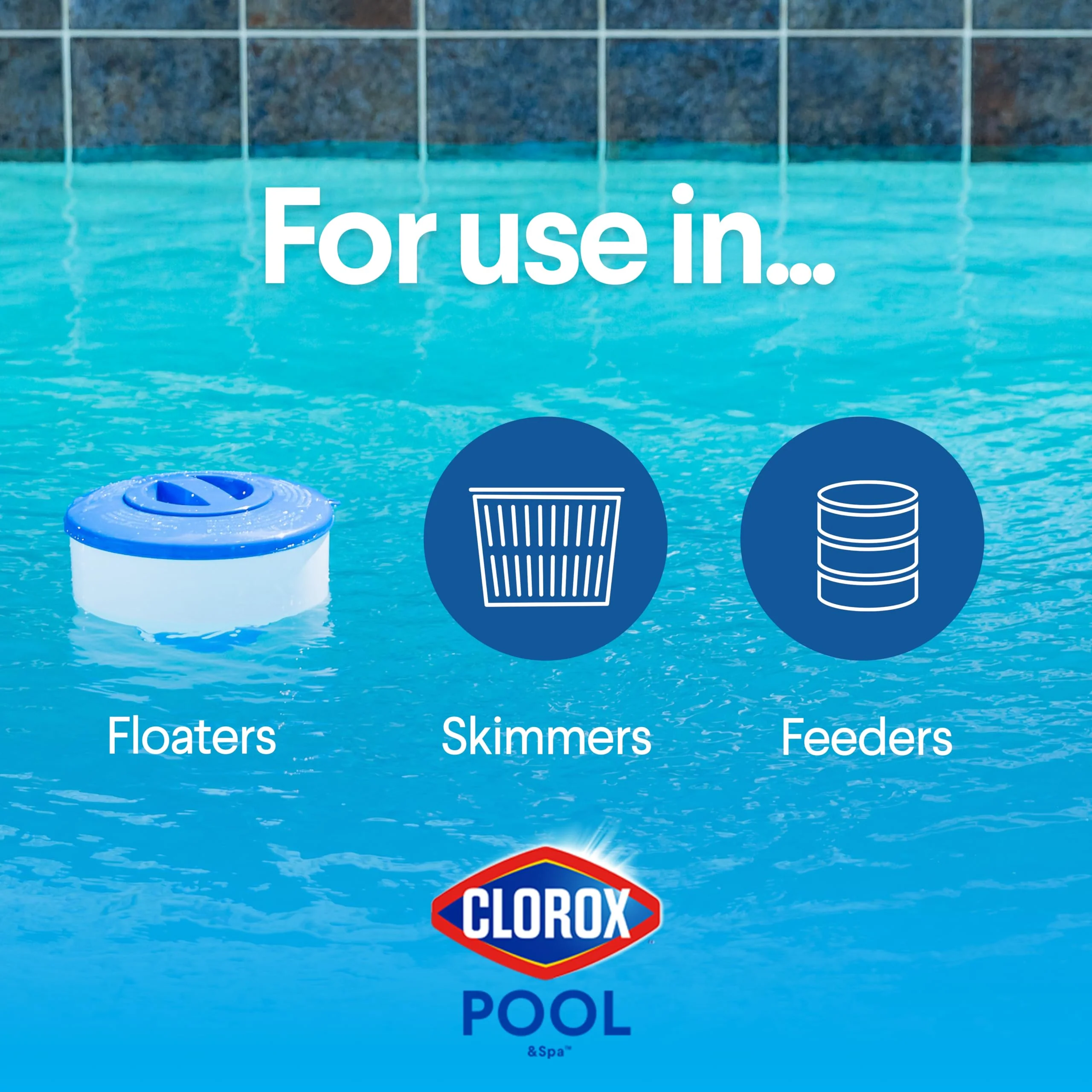 Clorox Pool&Spa XTRABLUE 3” Chlorinating Tablets, Individually Wrapped, Kills Bacteria & Stops Algae (5 LB) - Image 6