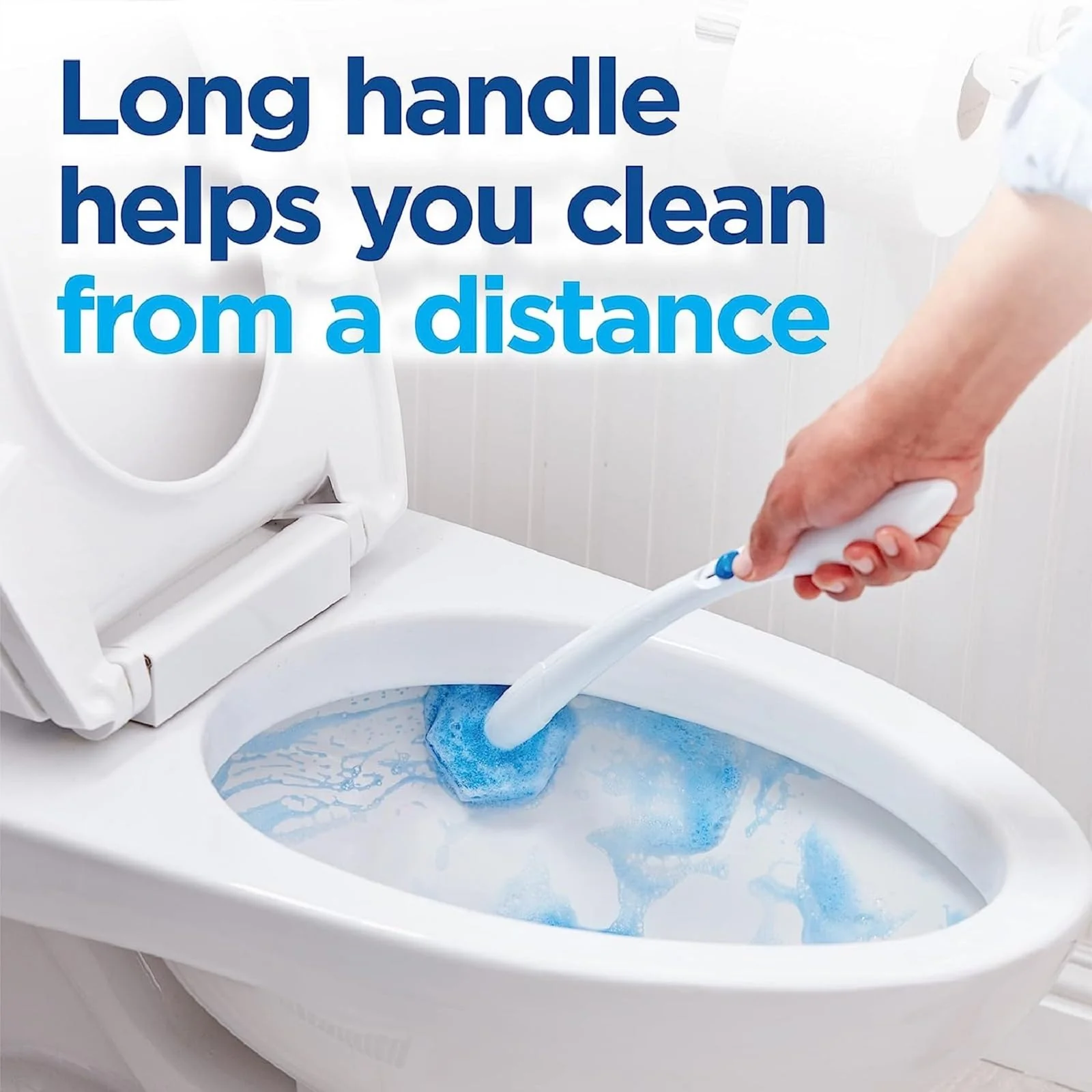 Clorox ToiletWand Toilet Cleaner Refills, Toilet brush, Rainforest Rush, 30 Ct - Image 4