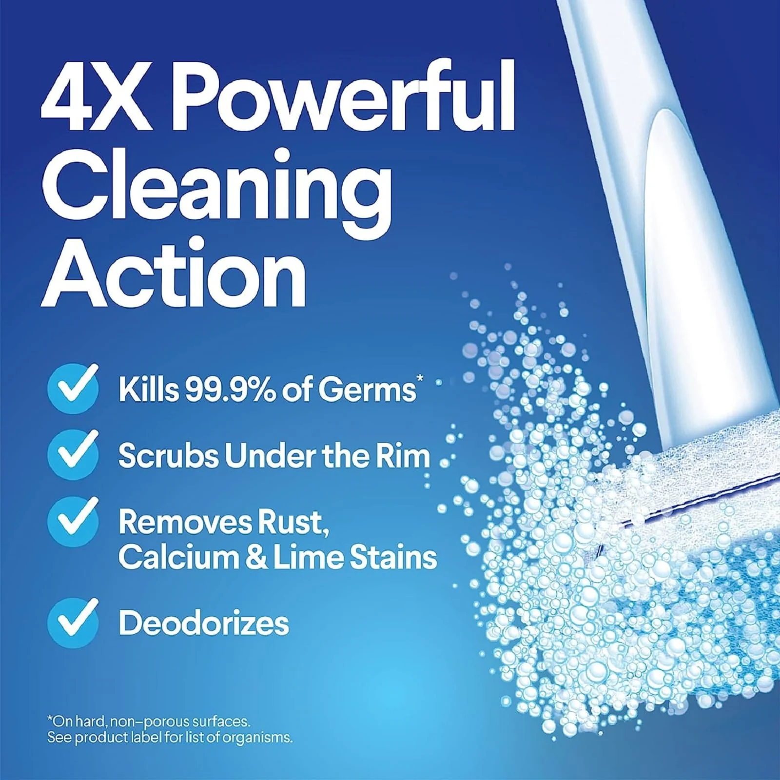 Clorox ToiletWand Toilet Cleaner Refills, Toilet brush, Rainforest Rush, 30 Ct - Image 6