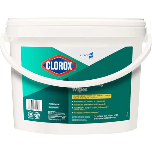 CloroxPro Clorox Disinfecting Wipes, Fresh Scent, 700 Count - Image 3