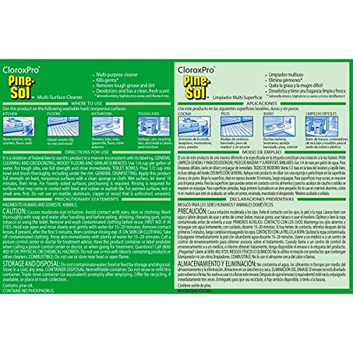 CloroxPro Pine-Sol Multi-Surface Cleaner, Original Pine, 144 Fluid Ounces (Package May Vary) - Image 4