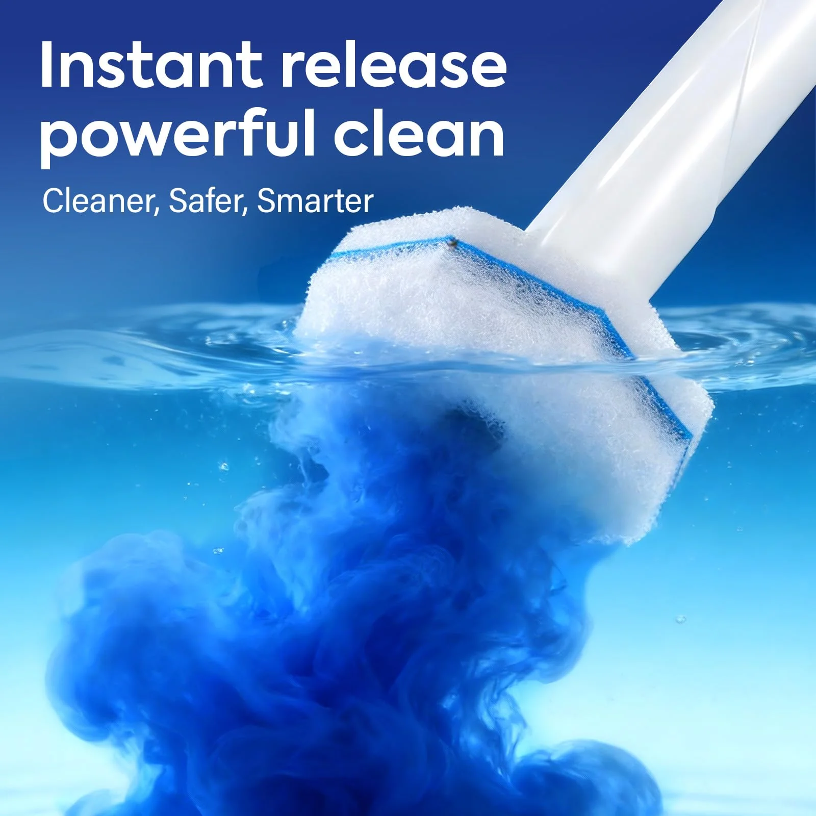 Clorytom 50 Count Toilet Wand Refills for Clorox, Premium Toilet Cleaner Refill Pads, Replacement Brush Heads Compatible With Most Toilet Wand Refill System, No Falling Apart, Fresh Fragrance - Image 7