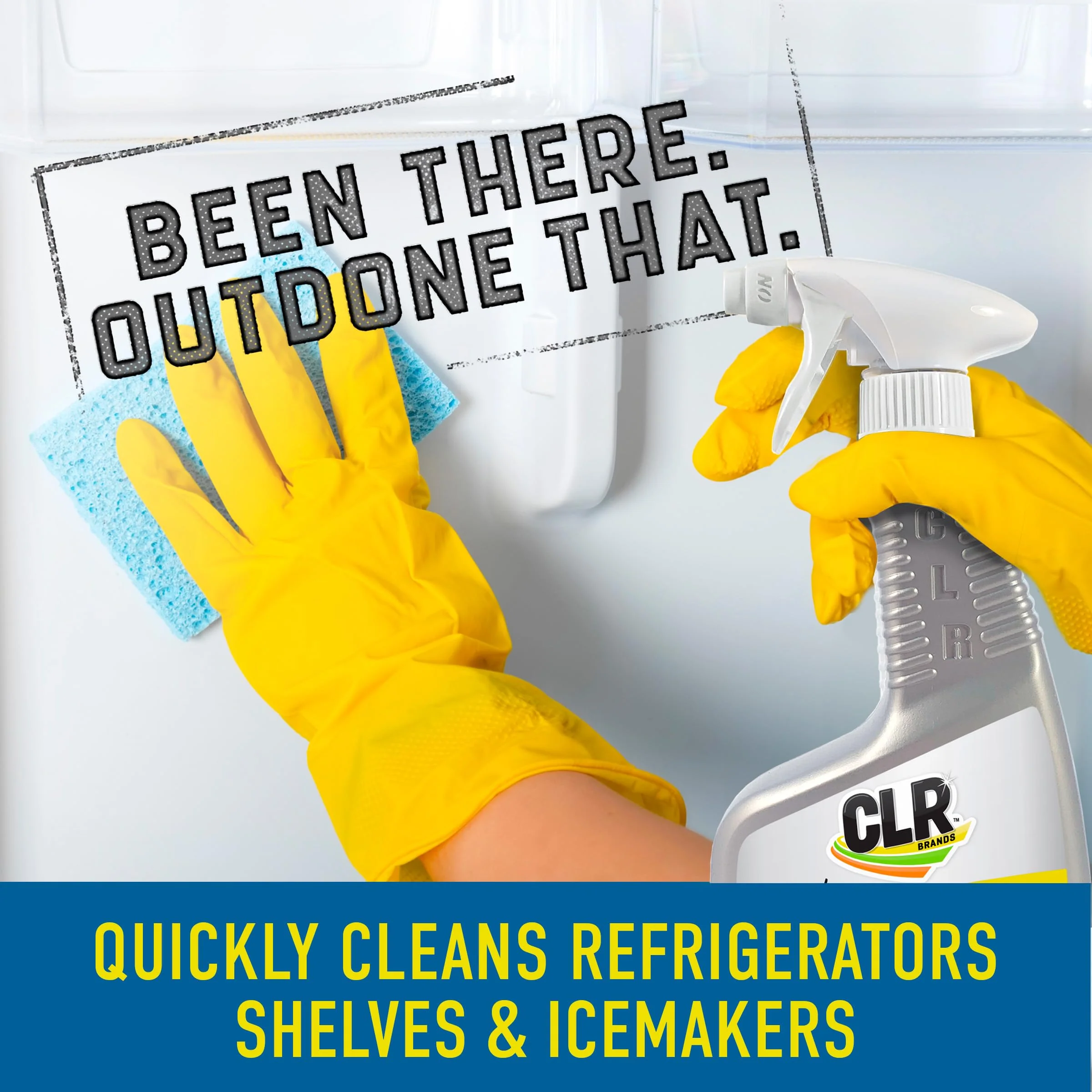 CLR Brands® Lime & Rust Remover, Blasts Calcium, Dissolves Lime, Zaps Stubborn Rust Stains and Hard Water, 22 Ounce Spray Bottle (Pack of 1) - Image 7