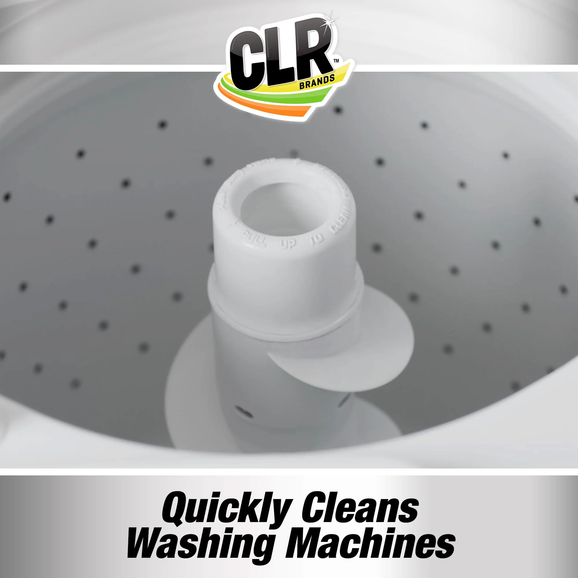CLR Calcium, Lime & Rust Remover, Blasts Calcium, Dissolves Lime Deposits, Zaps Stubborn Rust Stains and Hard Water Deposits, 80 Ounce Bottle - Image 2
