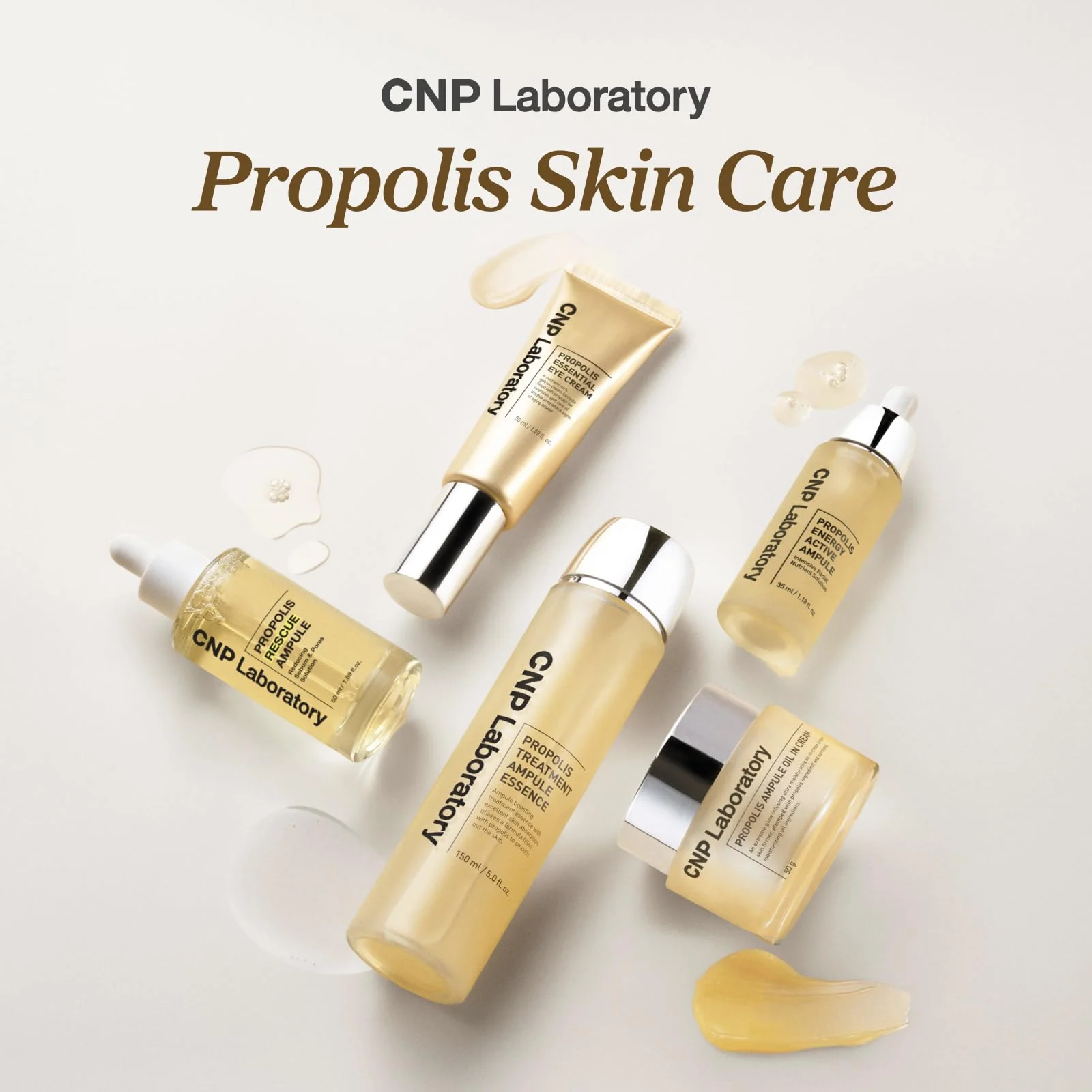 CNP Honey Glow Booster Toner (5.07 fl. oz) - Hydrating Honey Ceramide Toner with Propolis Extract & Hyaluronic Acid, Soothing, Nourishing, for Glass Skin, Gifts for Women, Korean Skin Care - Image 3