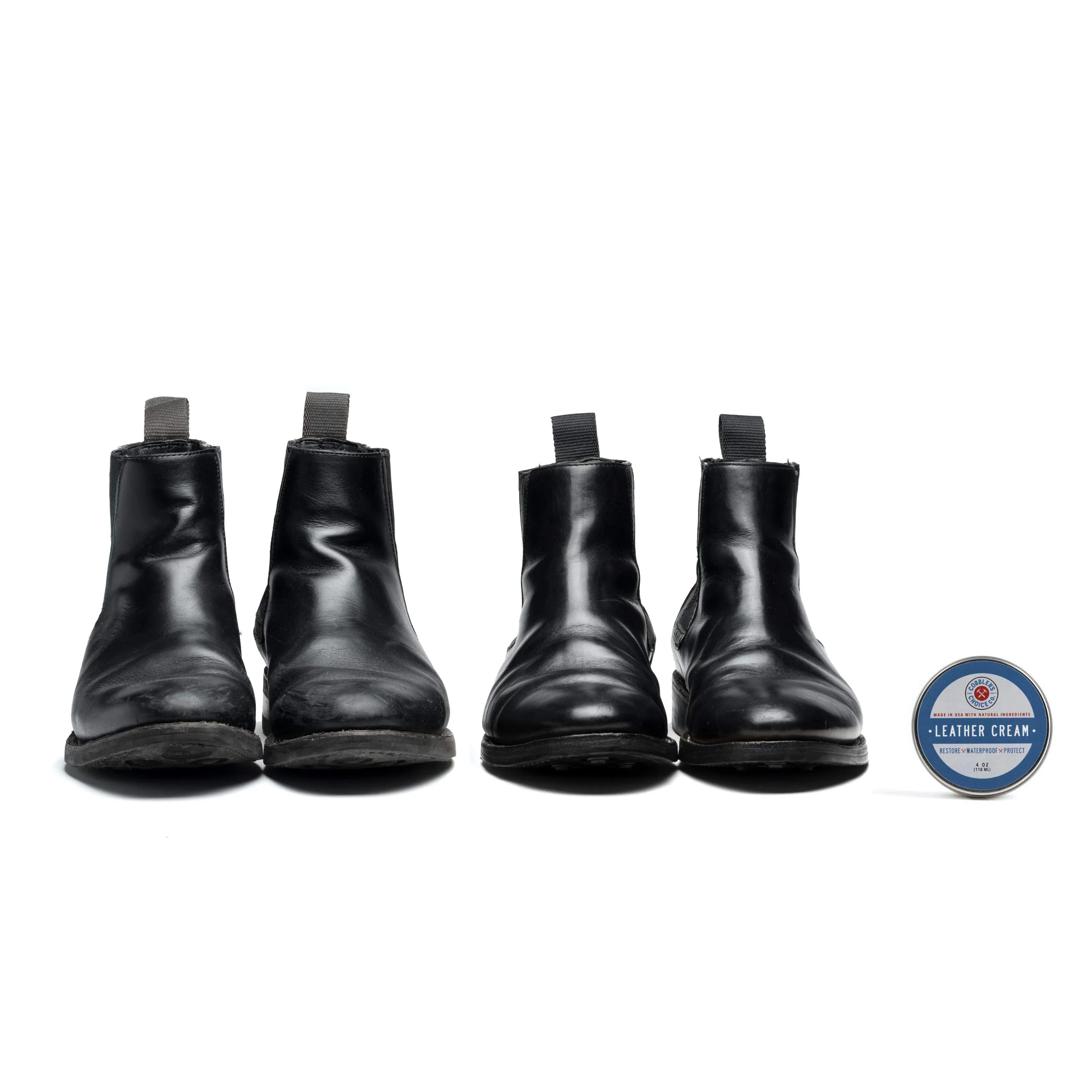Cobbler's Choice Co. Finest Quality All Natural Leather Cream - Made with Triple Filtered BeesWax, (4 OZ. (118ML)) - Image 6
