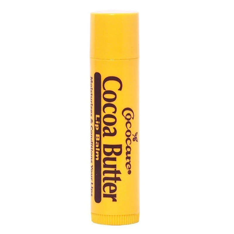 Cococare Cocoa Butter Lip Balm - The Little Yellow Stick - Conditions & Protects Lips with Hydrating Formula - Light Scent of Cocoa Butter - 0.15oz (10 Sticks) - Image 2