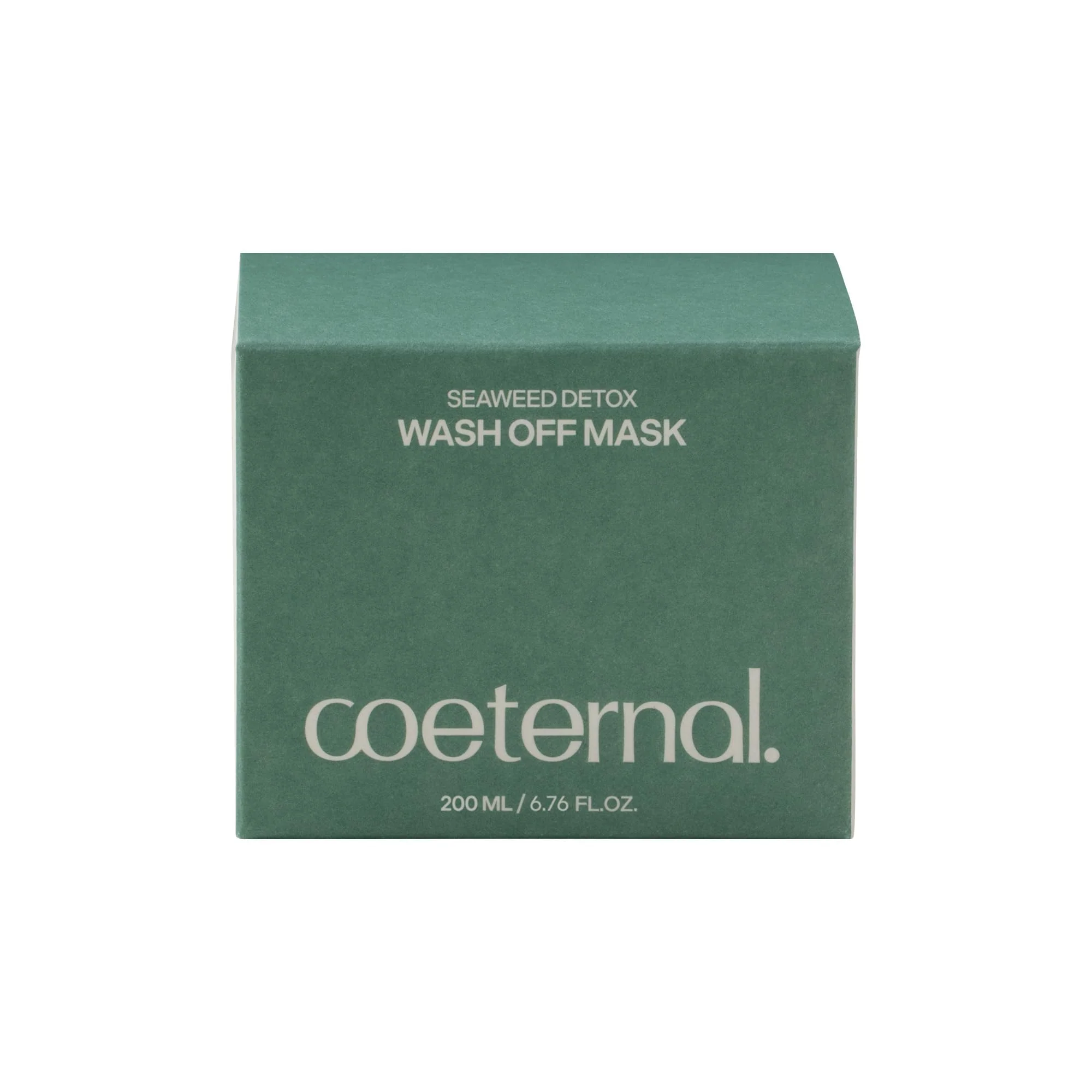 coeternal Seaweed Detox Wash Off Mask, Cooling Korean Clay Mask with Bentonite, Kaolin, Glycerin & Seaweed Extracts for Pore Minimizing, Deep Cleansing, Non-Drying Mud Mask, 200ml / 6.76 fl.oz. - Image 2