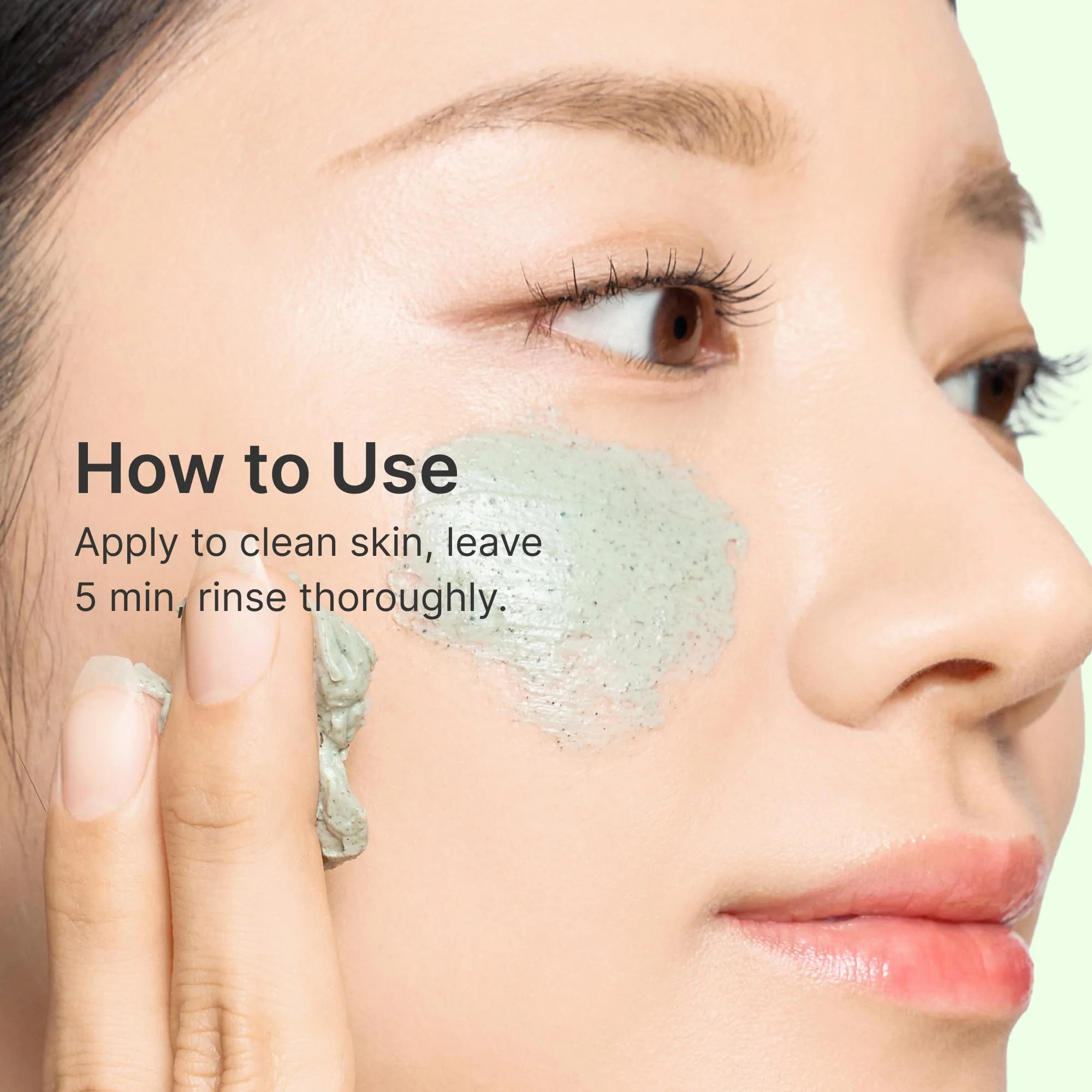 coeternal Seaweed Detox Wash Off Mask, Cooling Korean Clay Mask with Bentonite, Kaolin, Glycerin & Seaweed Extracts for Pore Minimizing, Deep Cleansing, Non-Drying Mud Mask, 200ml / 6.76 fl.oz. - Image 3