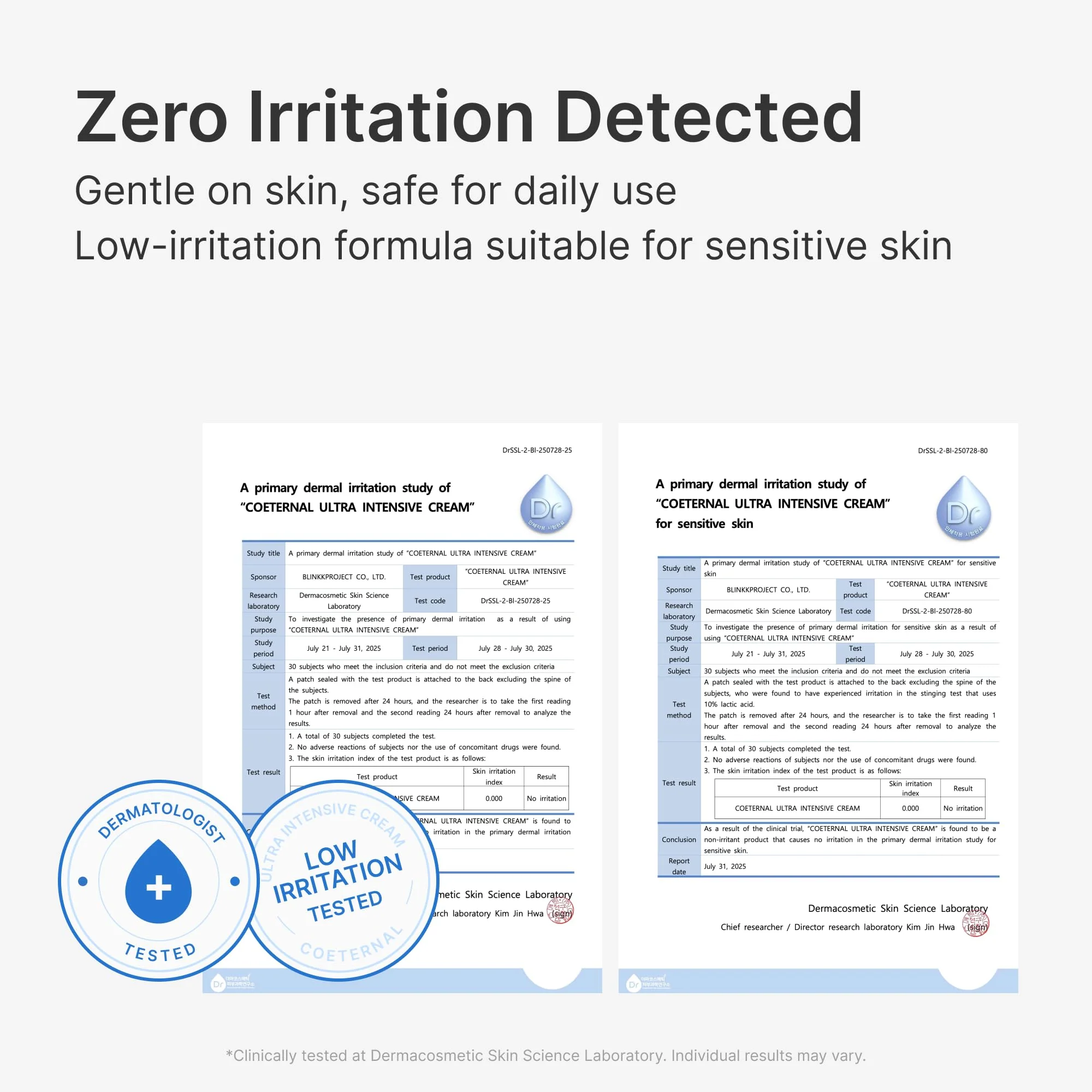 coeternal Ultra Intensive Cream, Hydrating Korean Face Moisturizer with Niacinamide, Arginine & Algae11 Extracts, Non-greasy Barrier Cream for Dry, Oily or Sensitive Skin, 50ml / 1.69 fl.oz. - Image 5